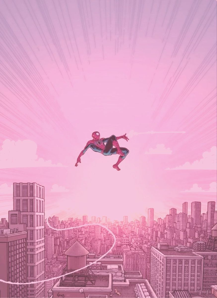 Pink Spider Man