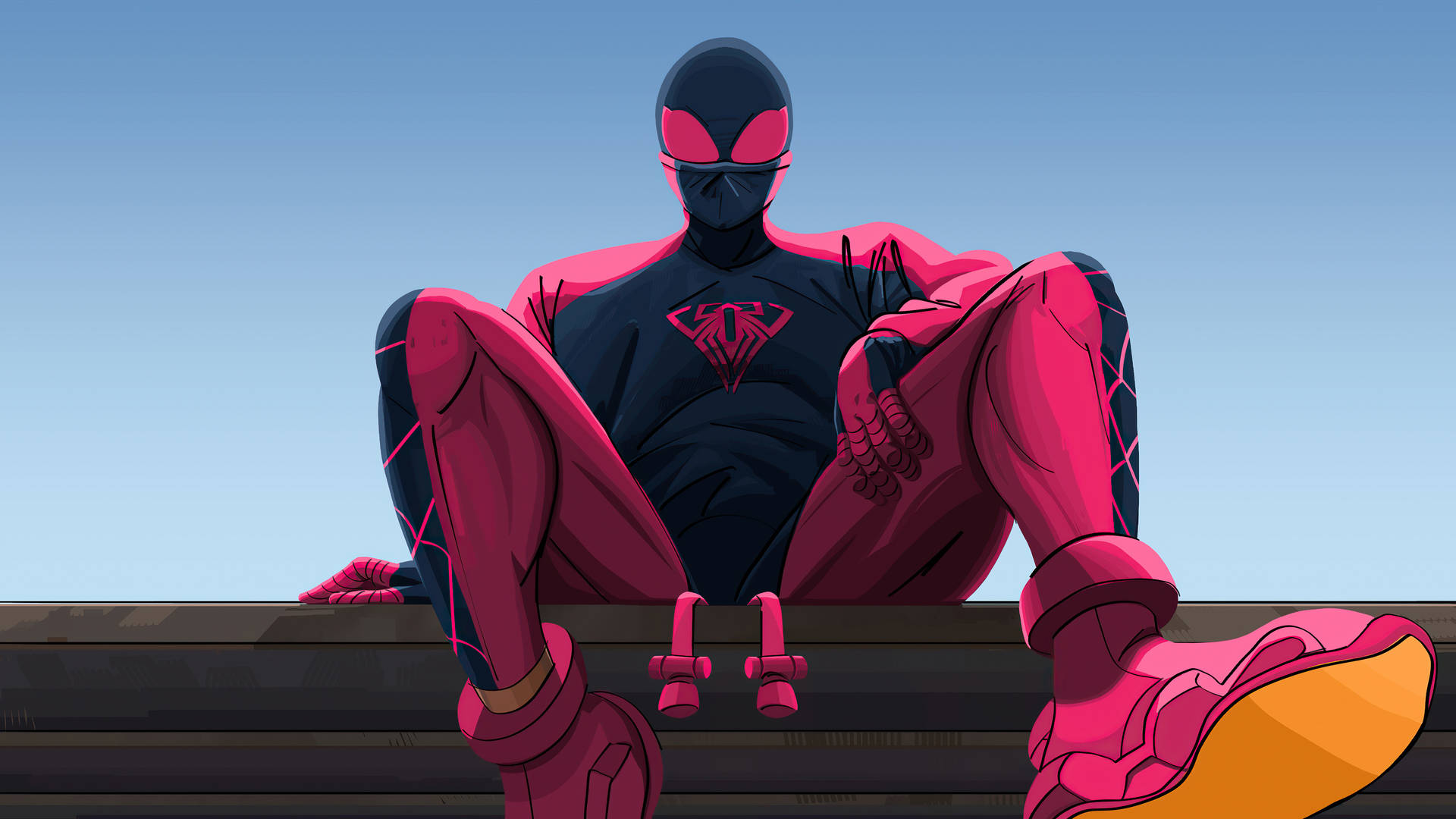 Download Spider Man Miles Morales Pink