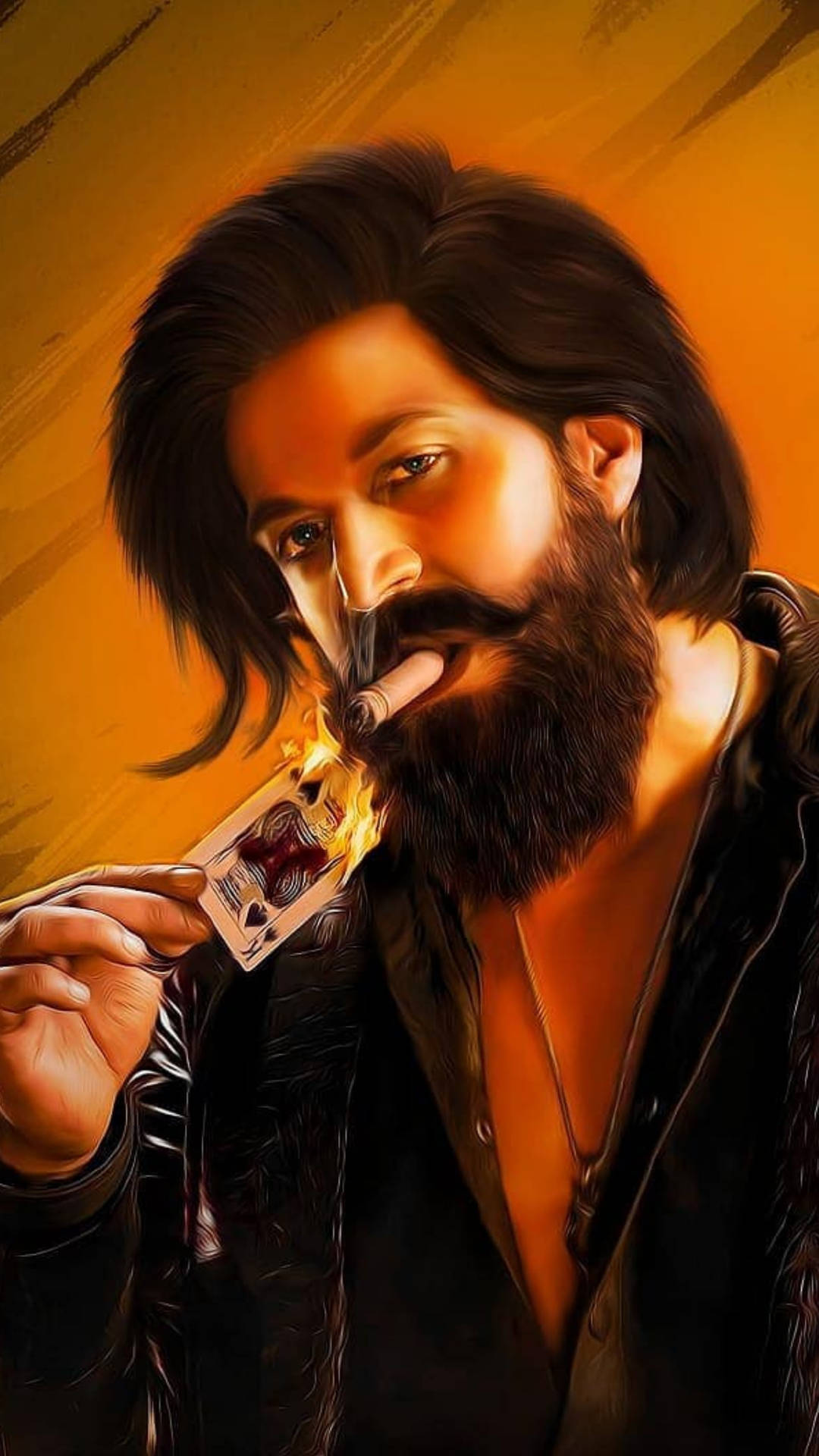 Download free Kgf Yash Burning Playing