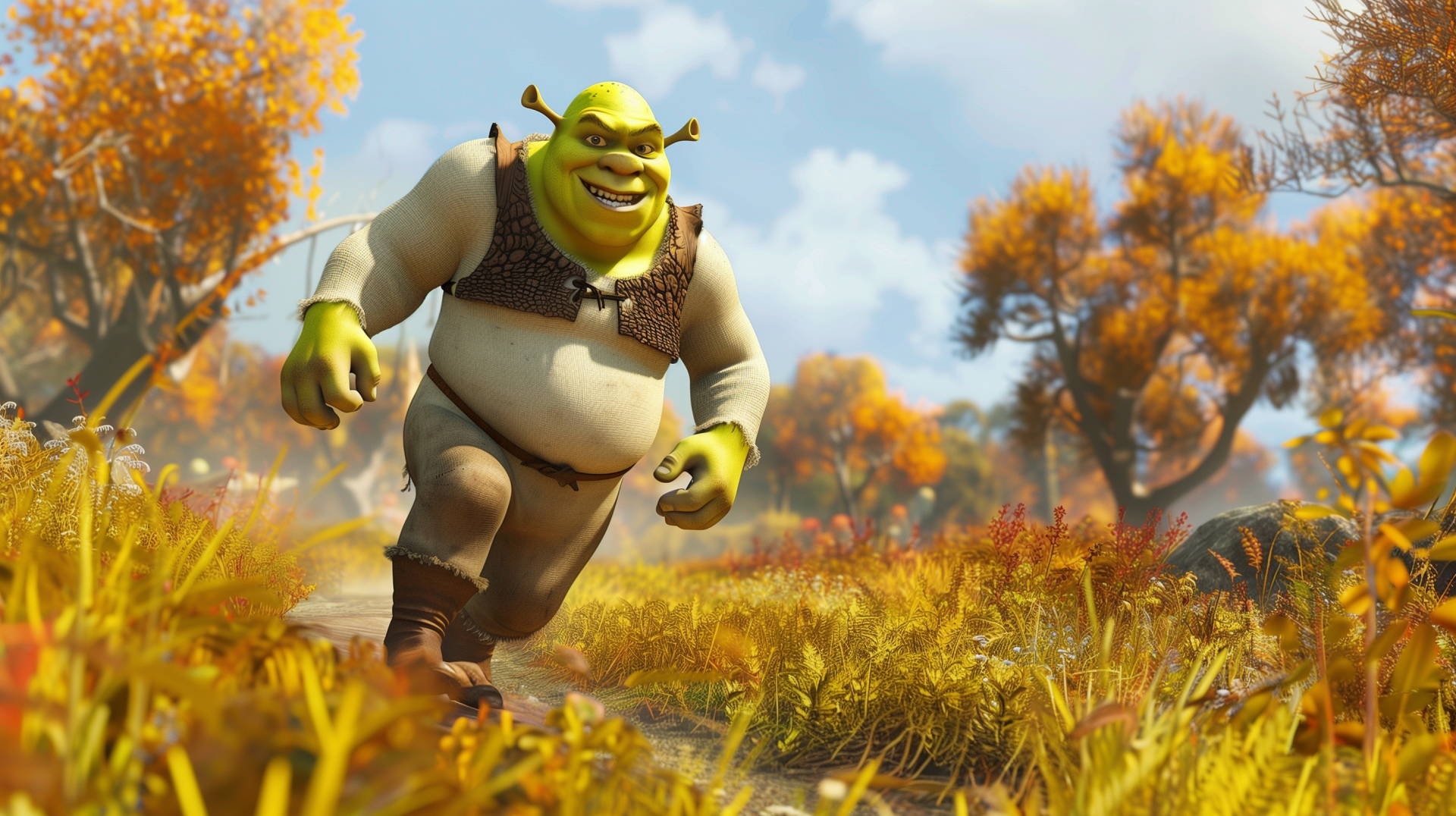 Shrek Adventure HD Wallpaper