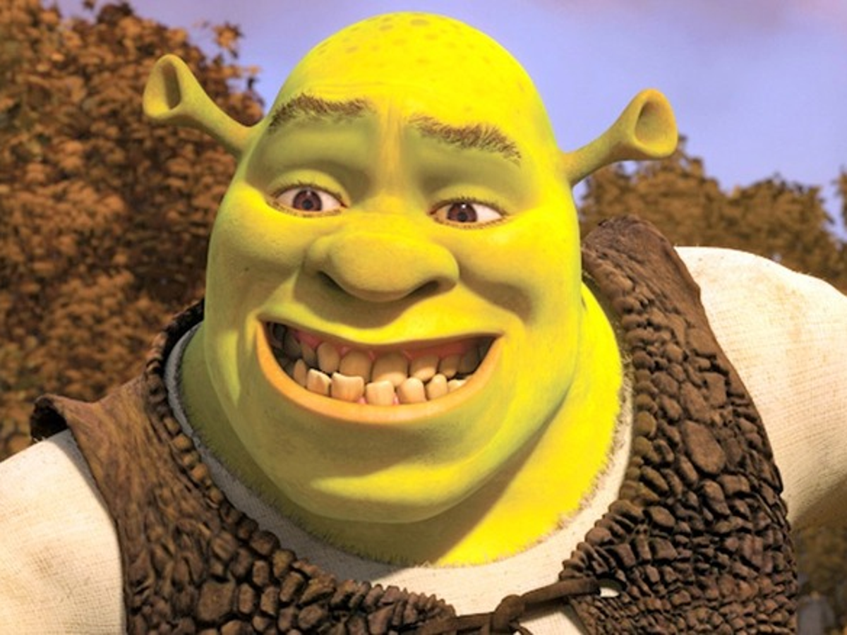 removing Shrek as my desktop wallpaper