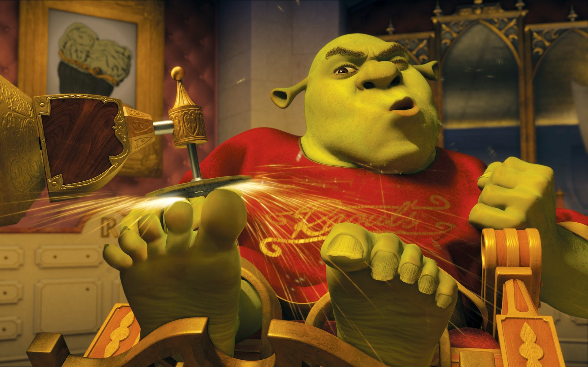 Movie Shrek The Third HD Wallpaper