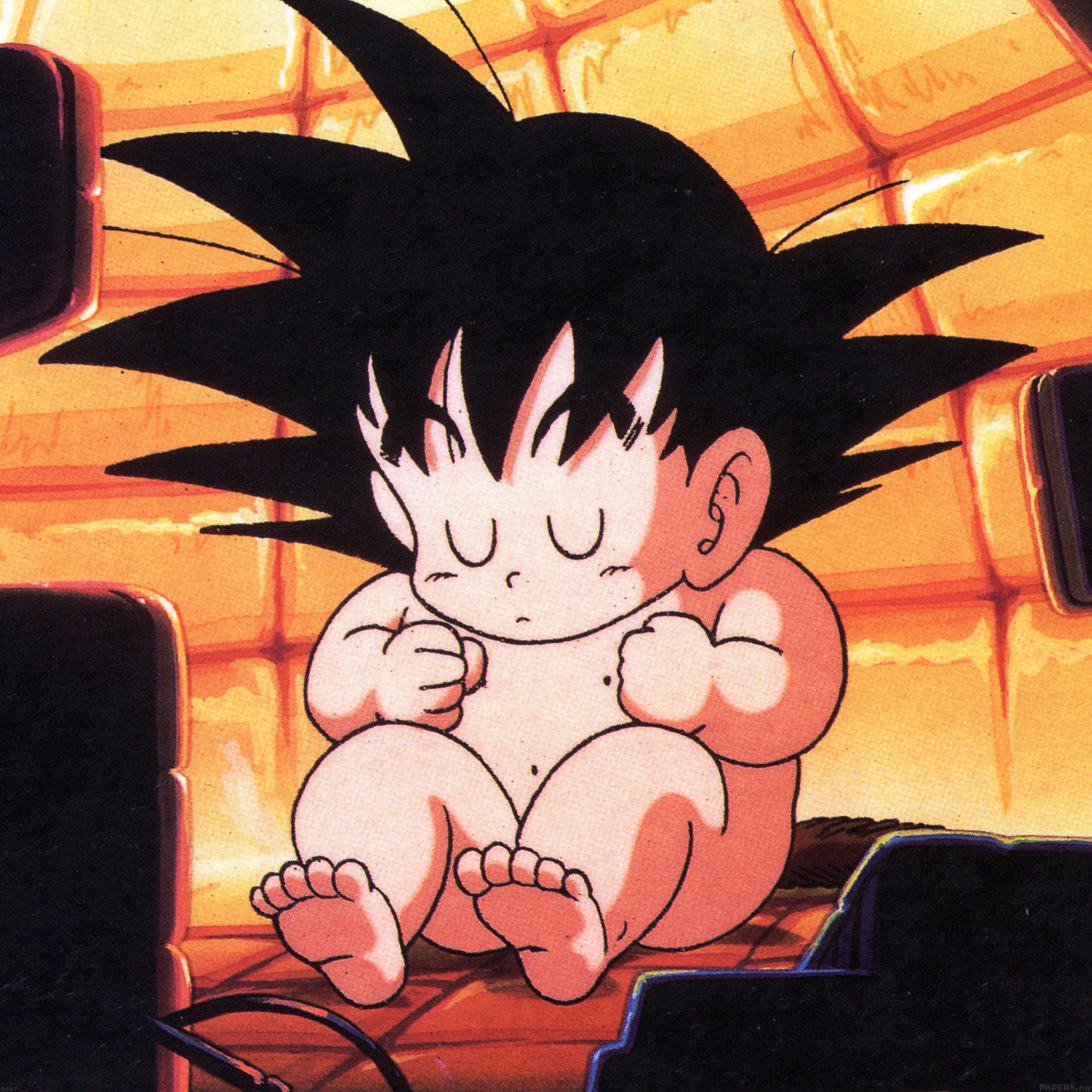 Baby Goku Illust Art