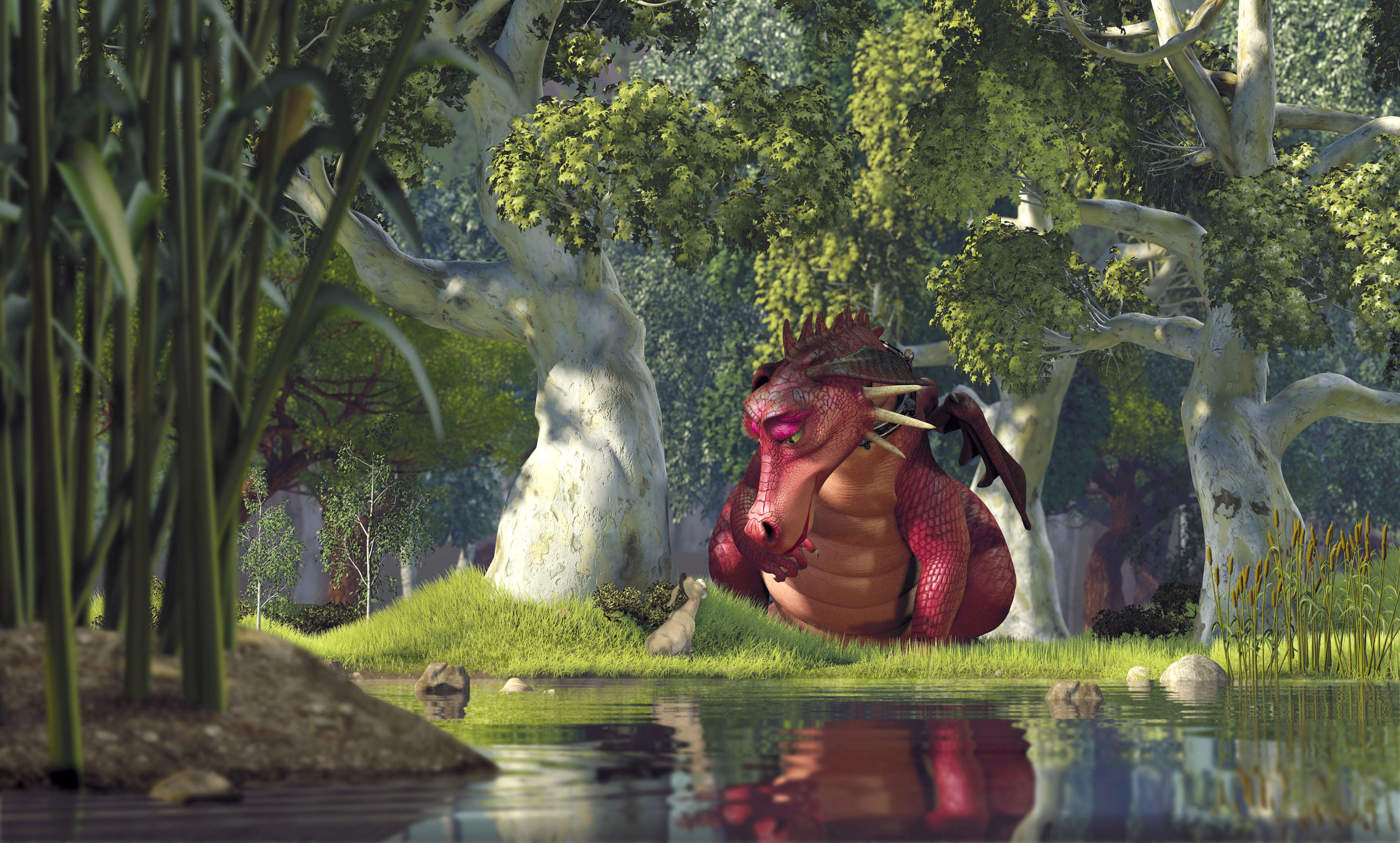 HD desktop wallpaper: Shrek, Movie