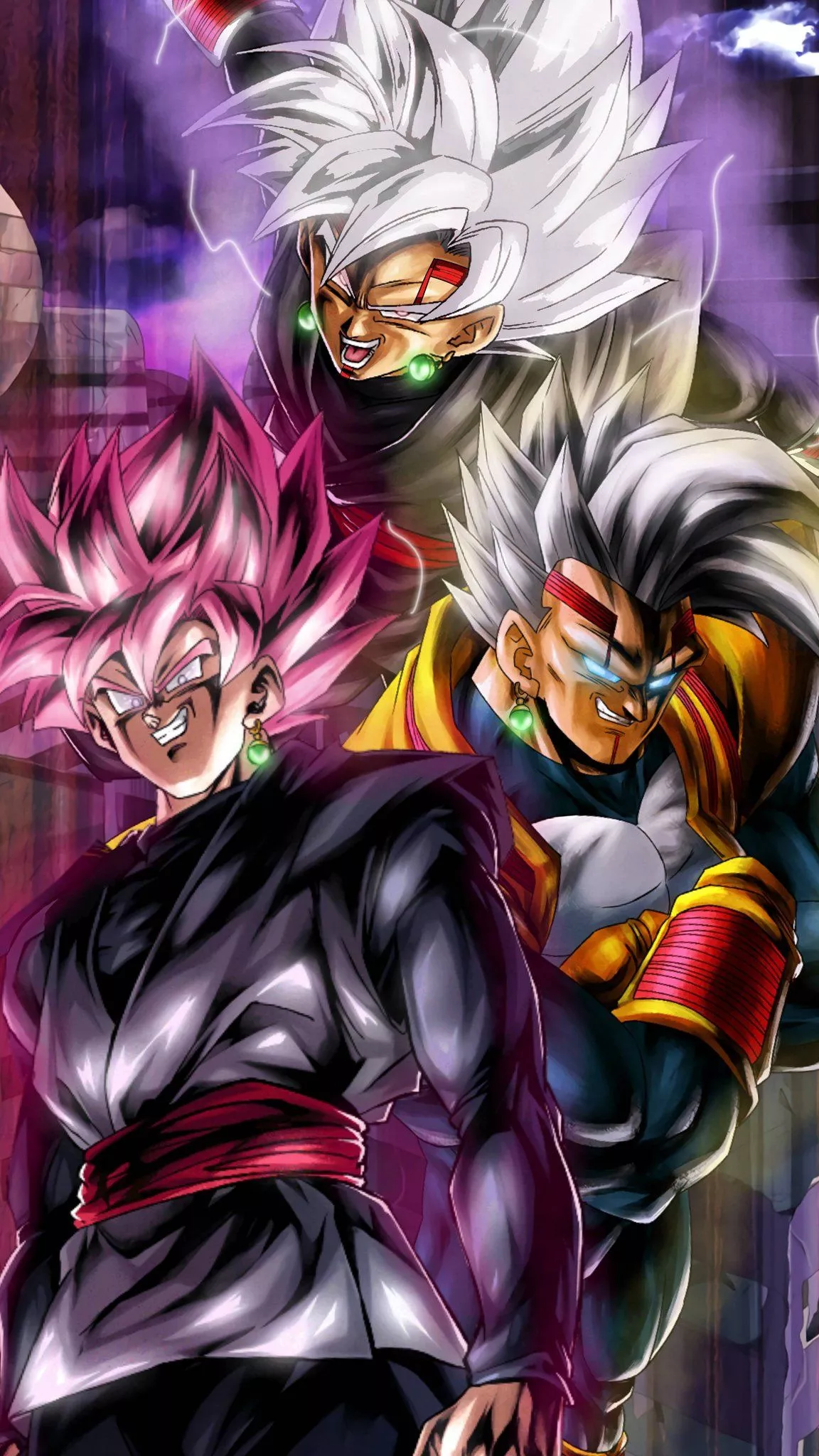 Baby Vegito Black Wallpaper. Edit