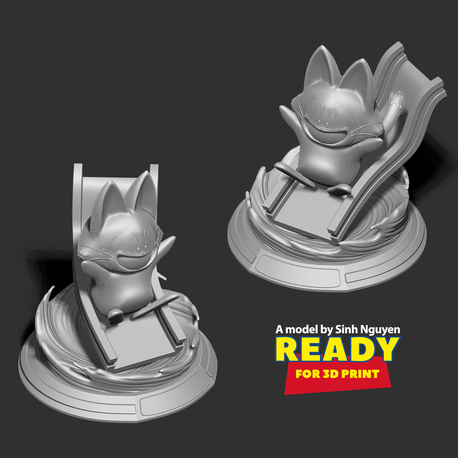Puar Ball Fanart 3D Model