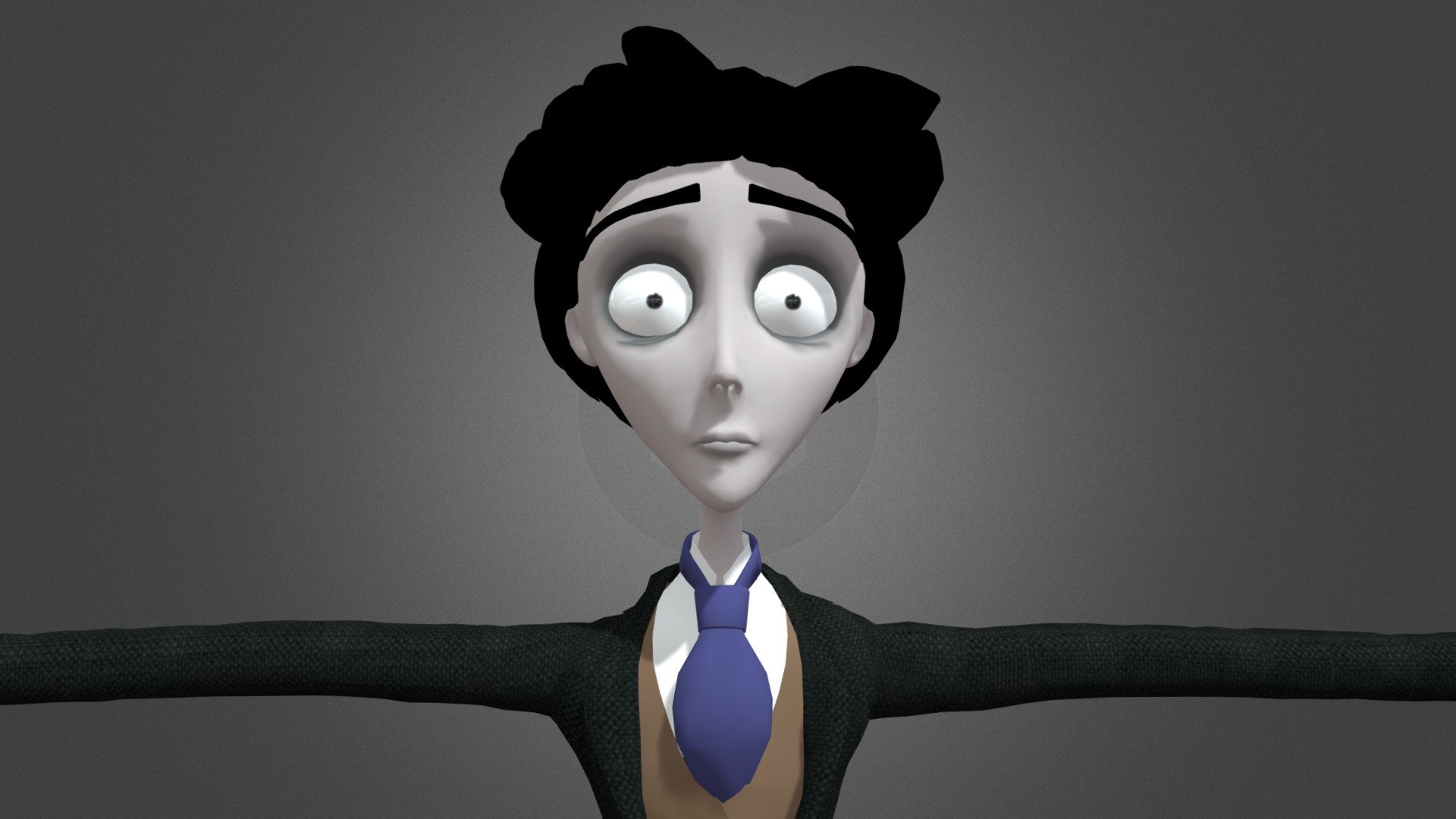 Victor Van Dort T Pose Free