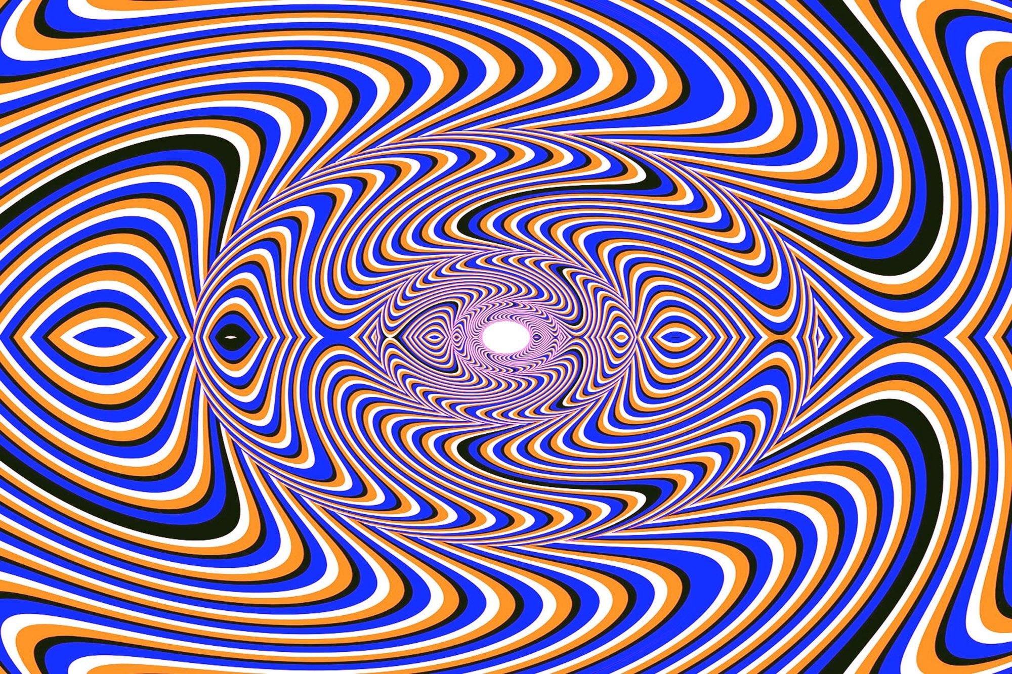 HD wallpaper: optical illusion, digital