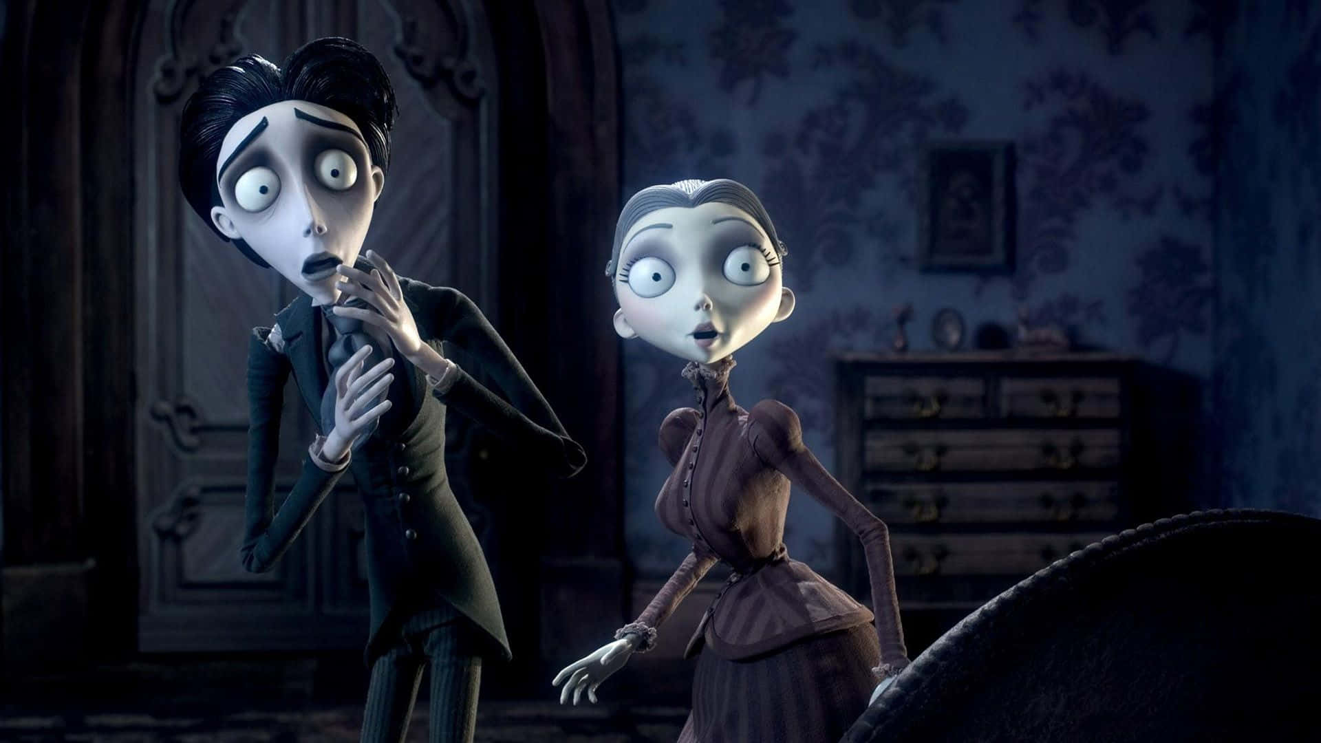 Corpse Bride Background. Wallpaper