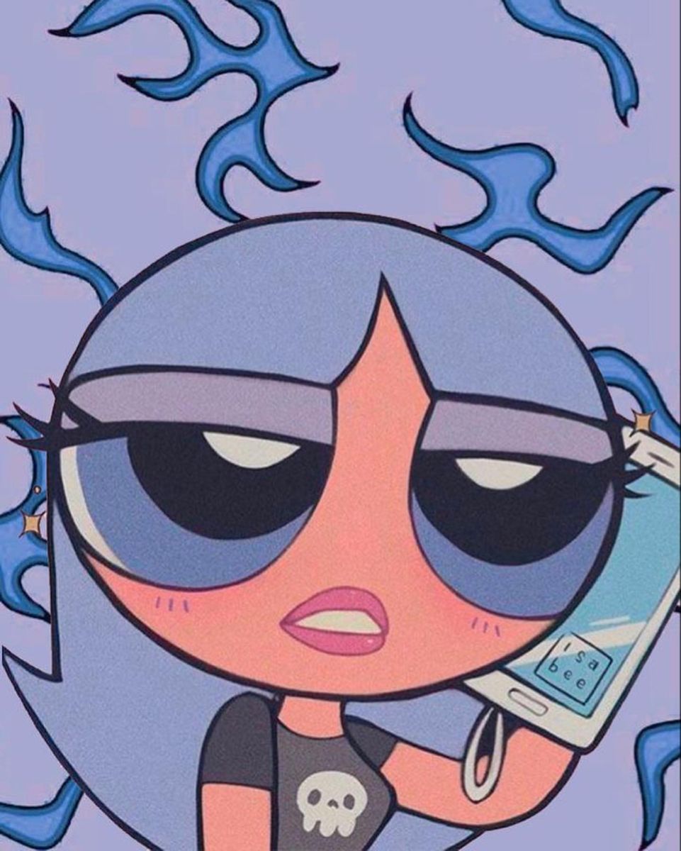 Blue powerpuff girl