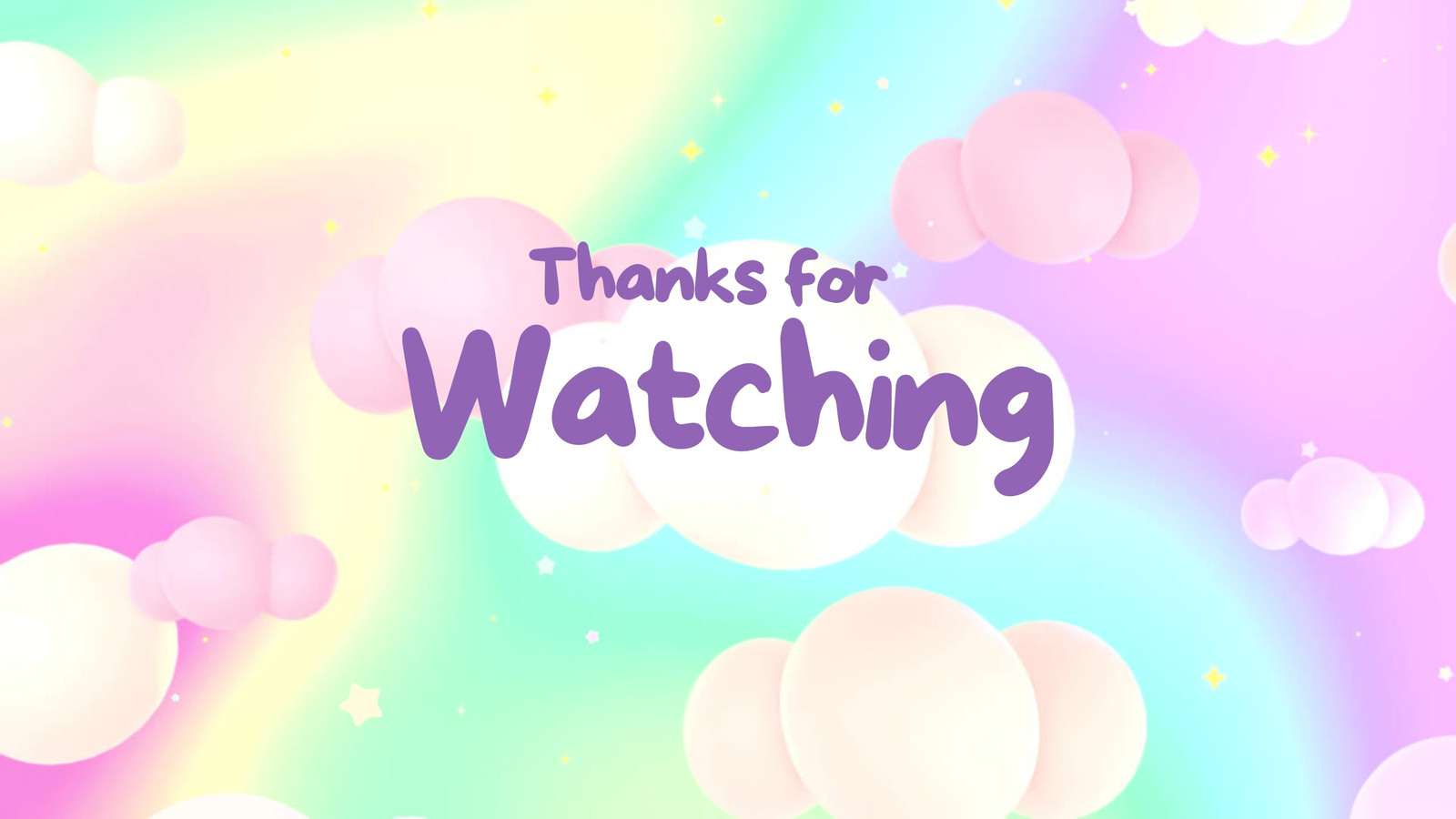YouTube outro