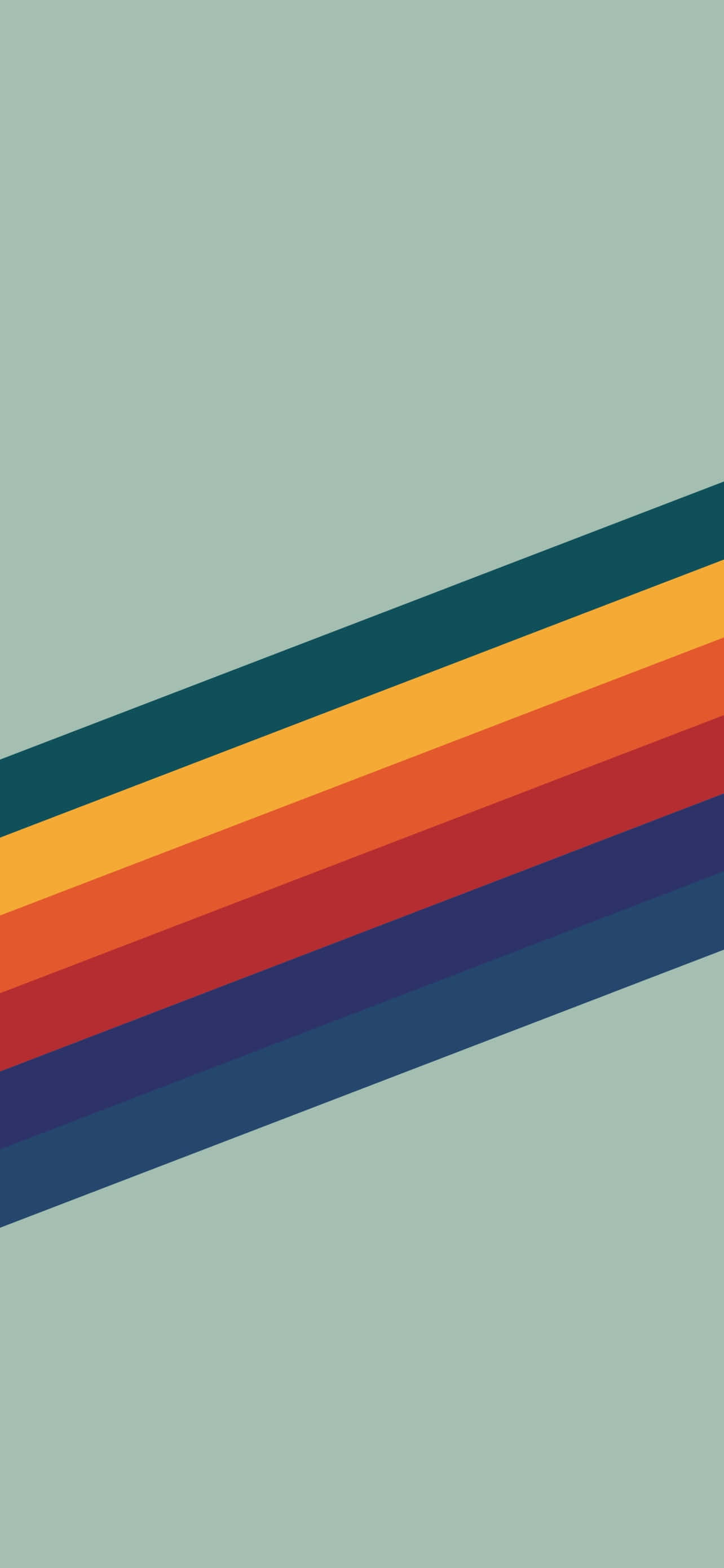 Retro Stripe Wallpaper
