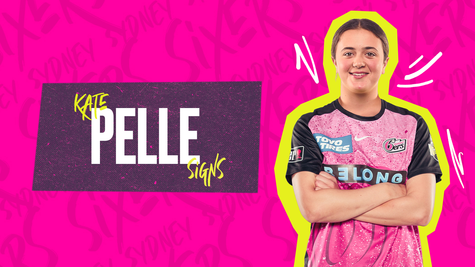 Sixers squad for Weber WBBL. 09