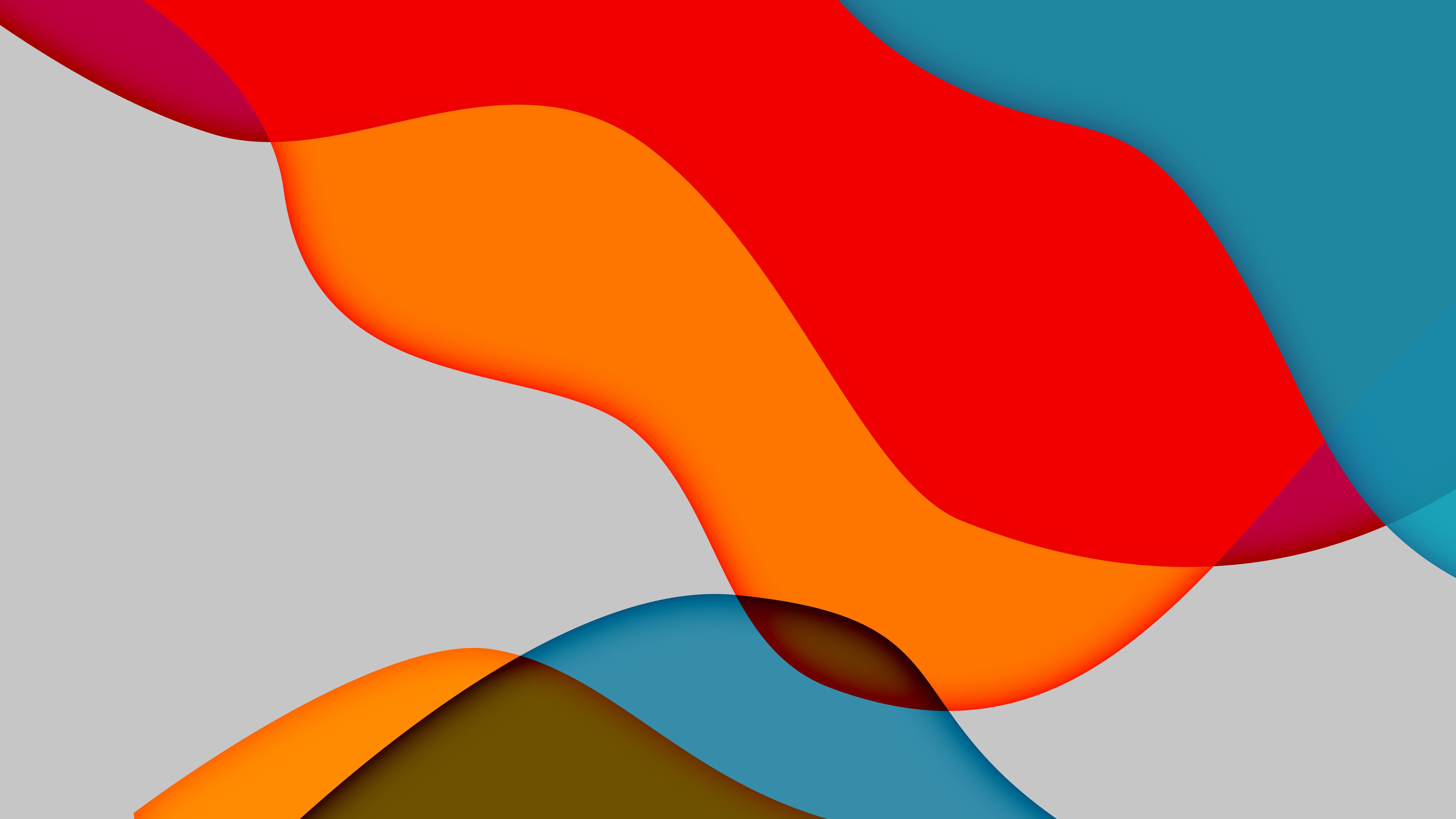 Colorful Wave Abstract 4k 4k