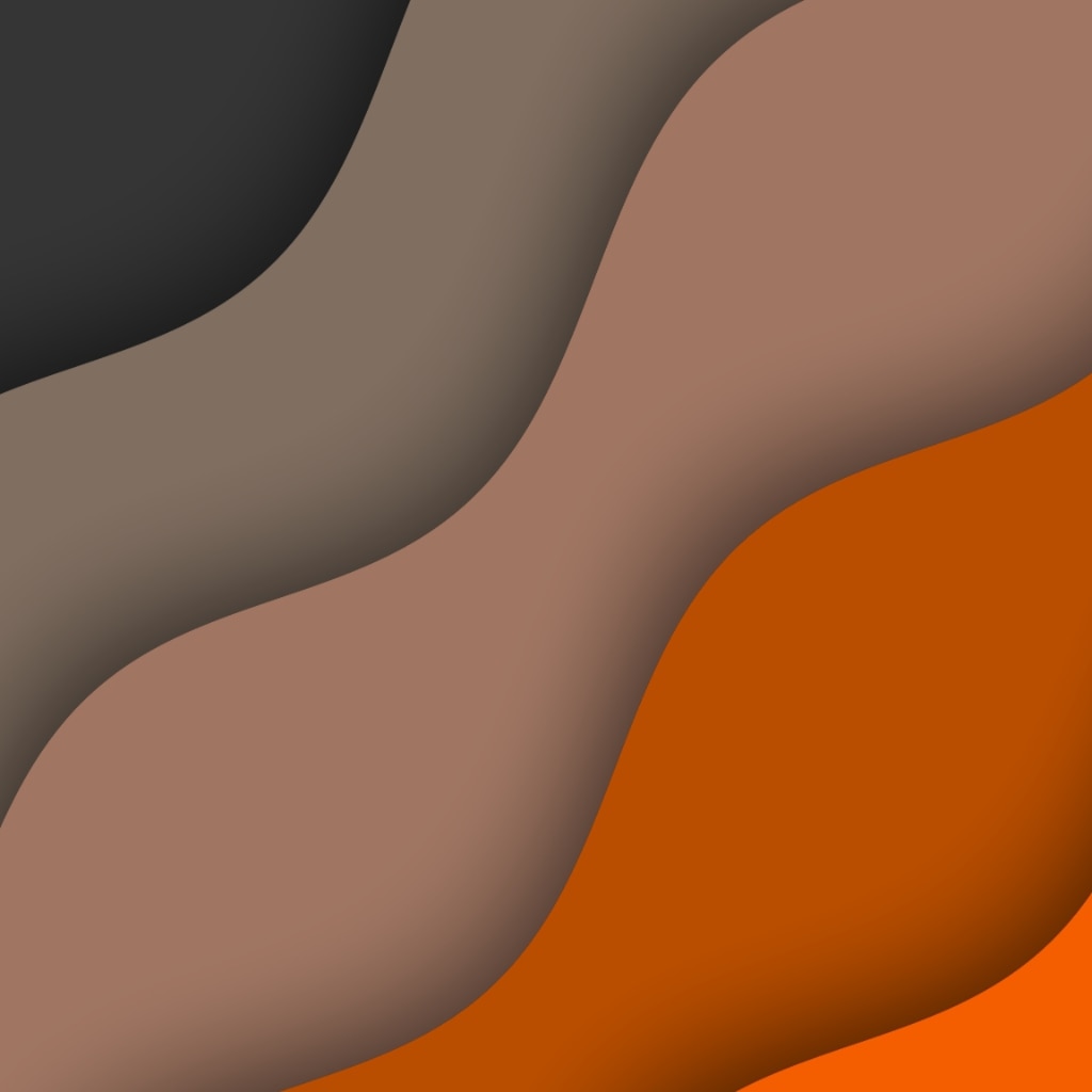Steam Workshop::Angled Wave Orange to Gray