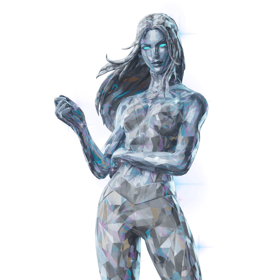 Emma Frost Fortnite wallpaper