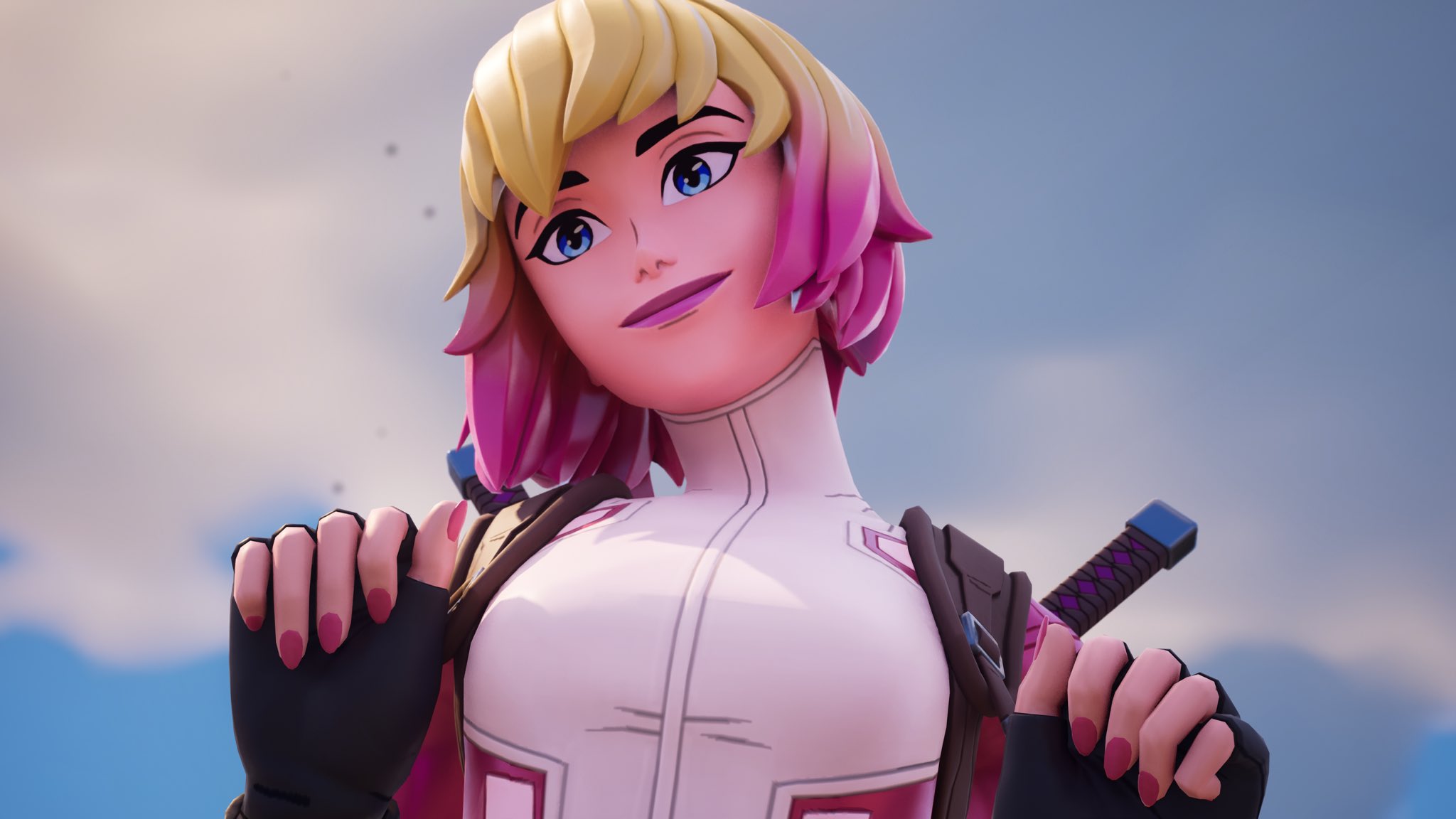 Gwenpool Fortnite wallpaper