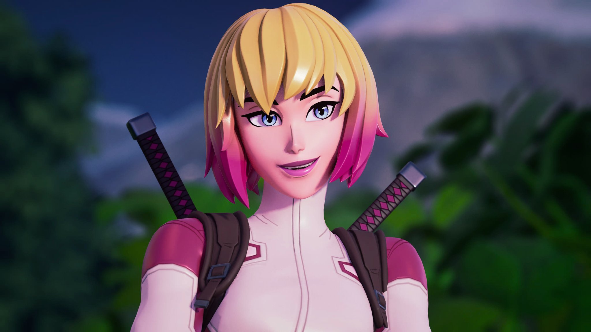 Gwenpool Fortnite wallpaper
