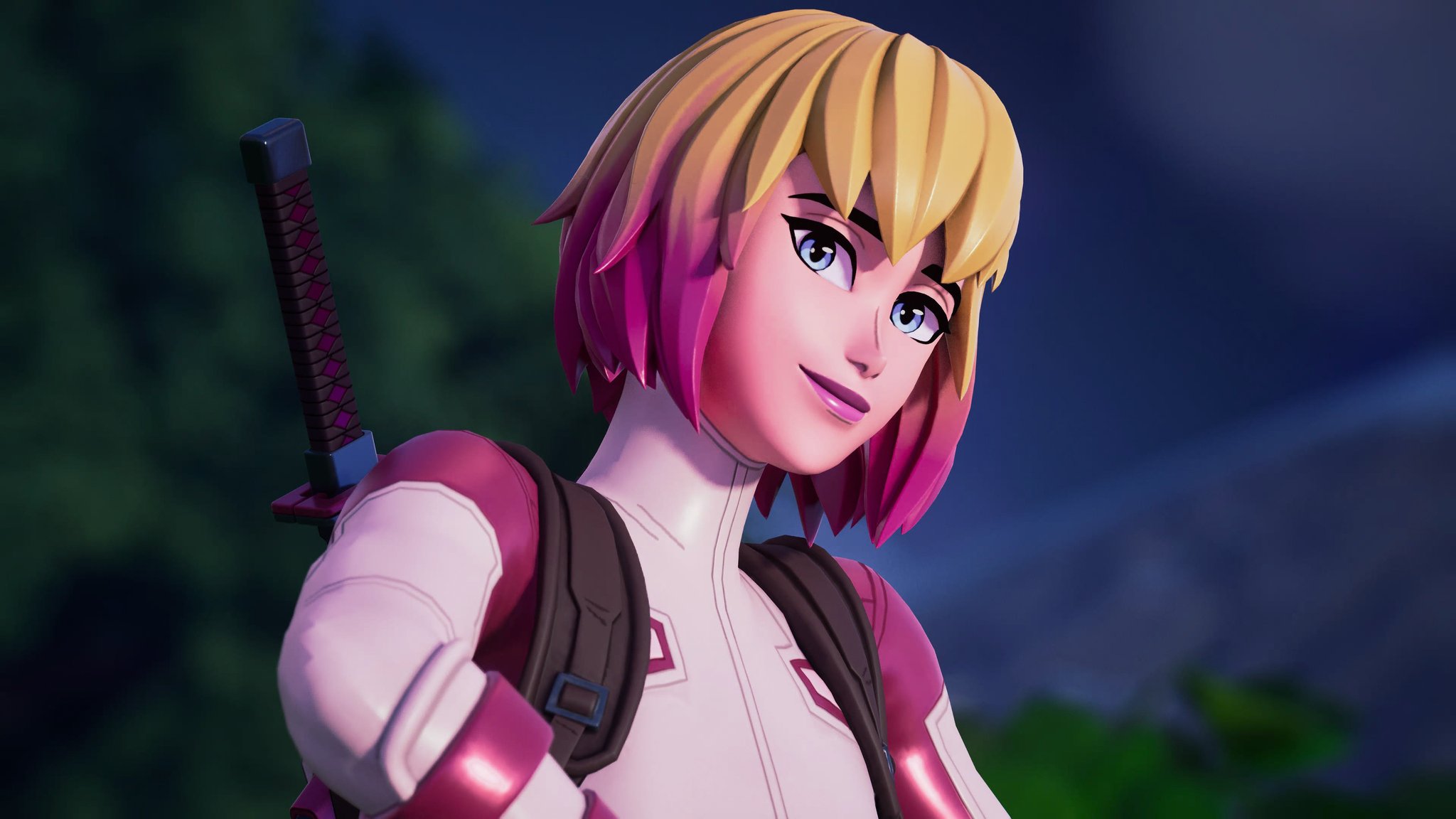 Gwenpool Fortnite wallpaper