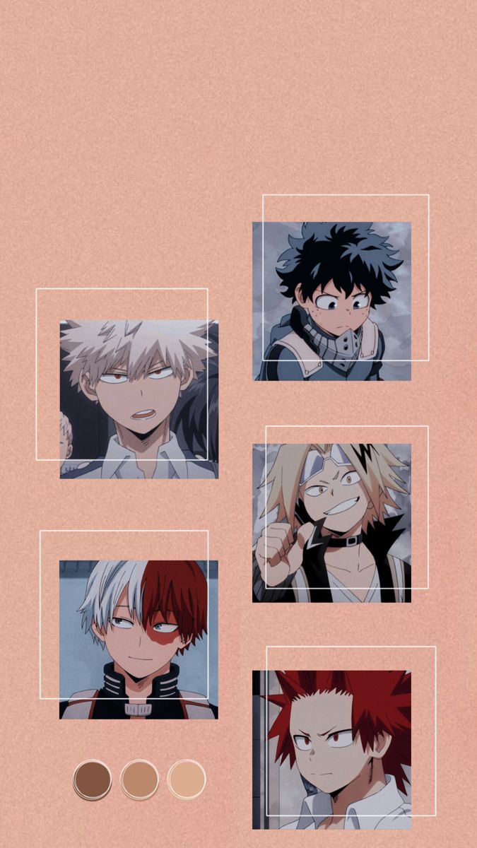 Deku bakugou todoroki kirishima