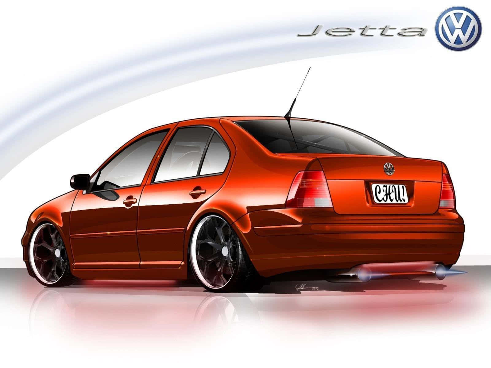 Sophisticated Volkswagen Jetta Cruising