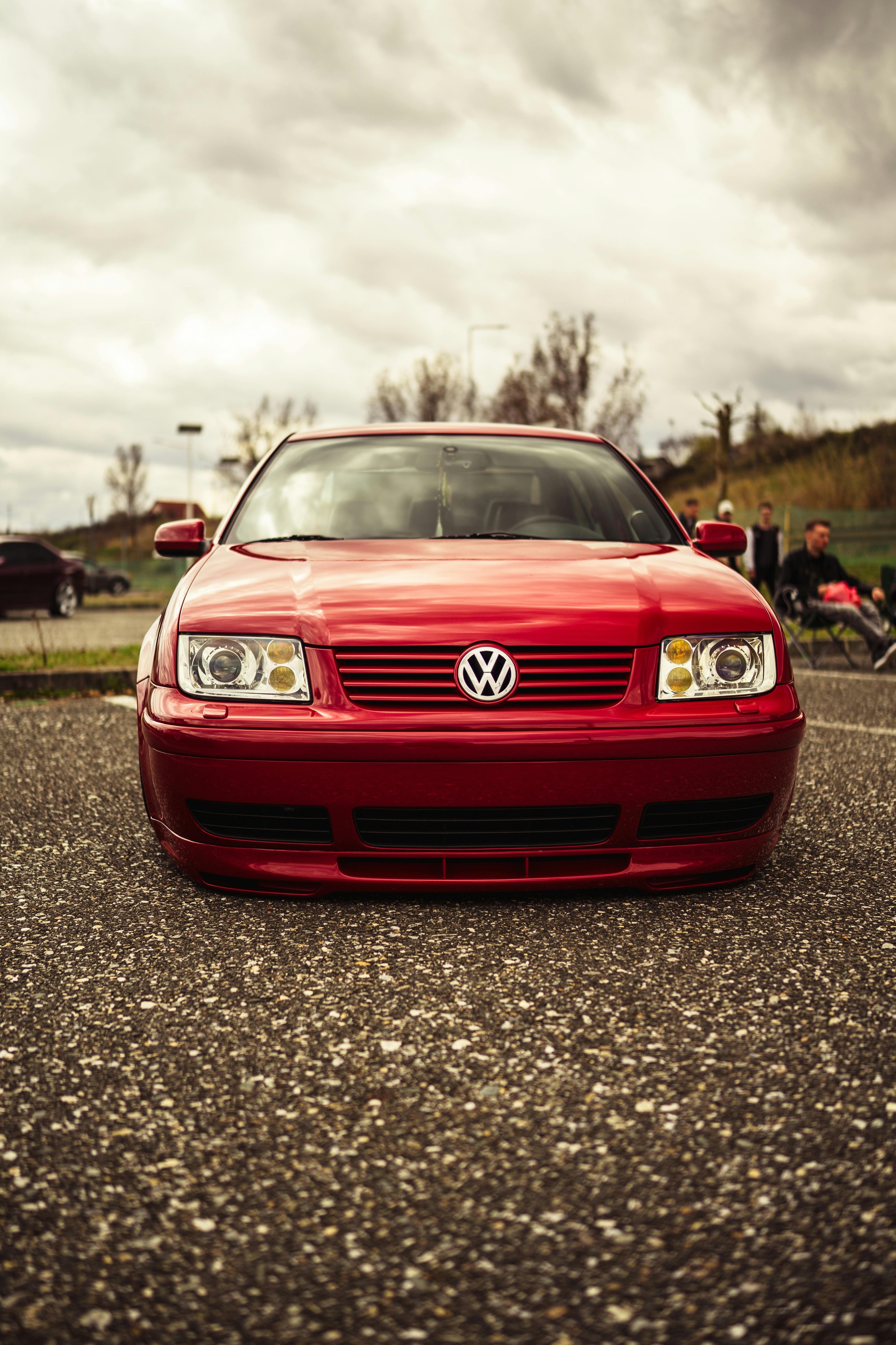 Volkswagen Jetta Parked on Asphalt