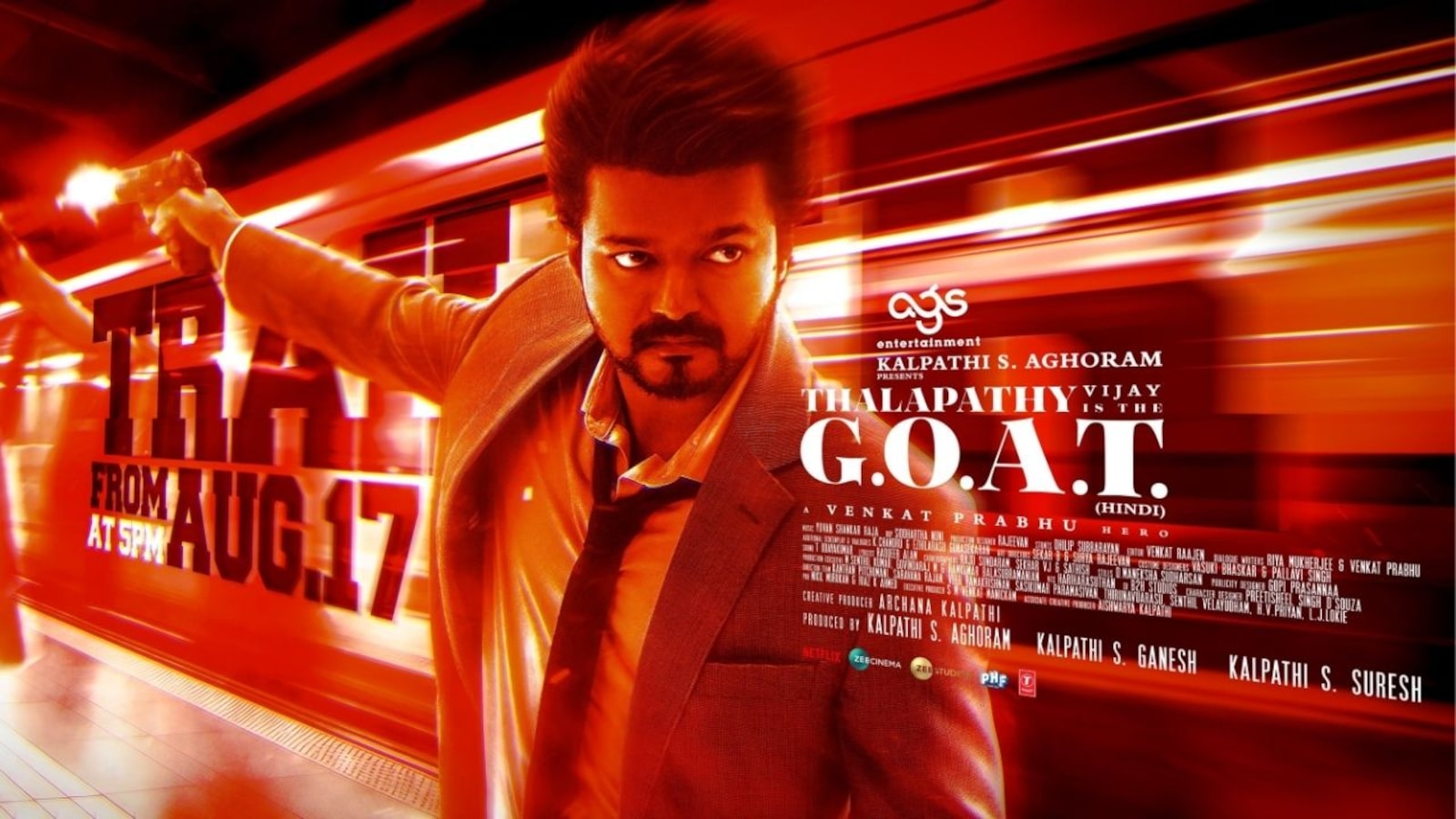 Vijay's' GOAT trailer release