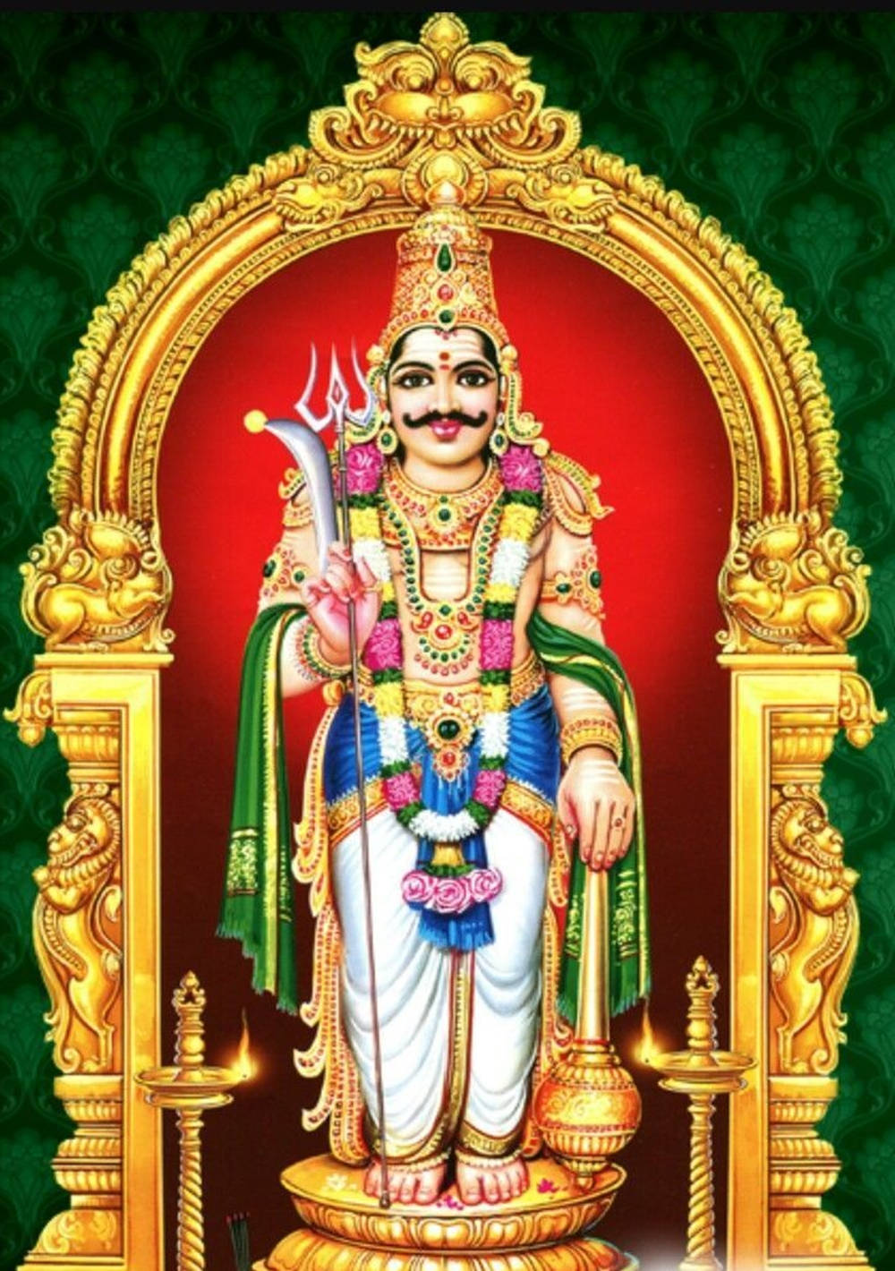 Karuppasamy Green Aesthetic Wallpaper