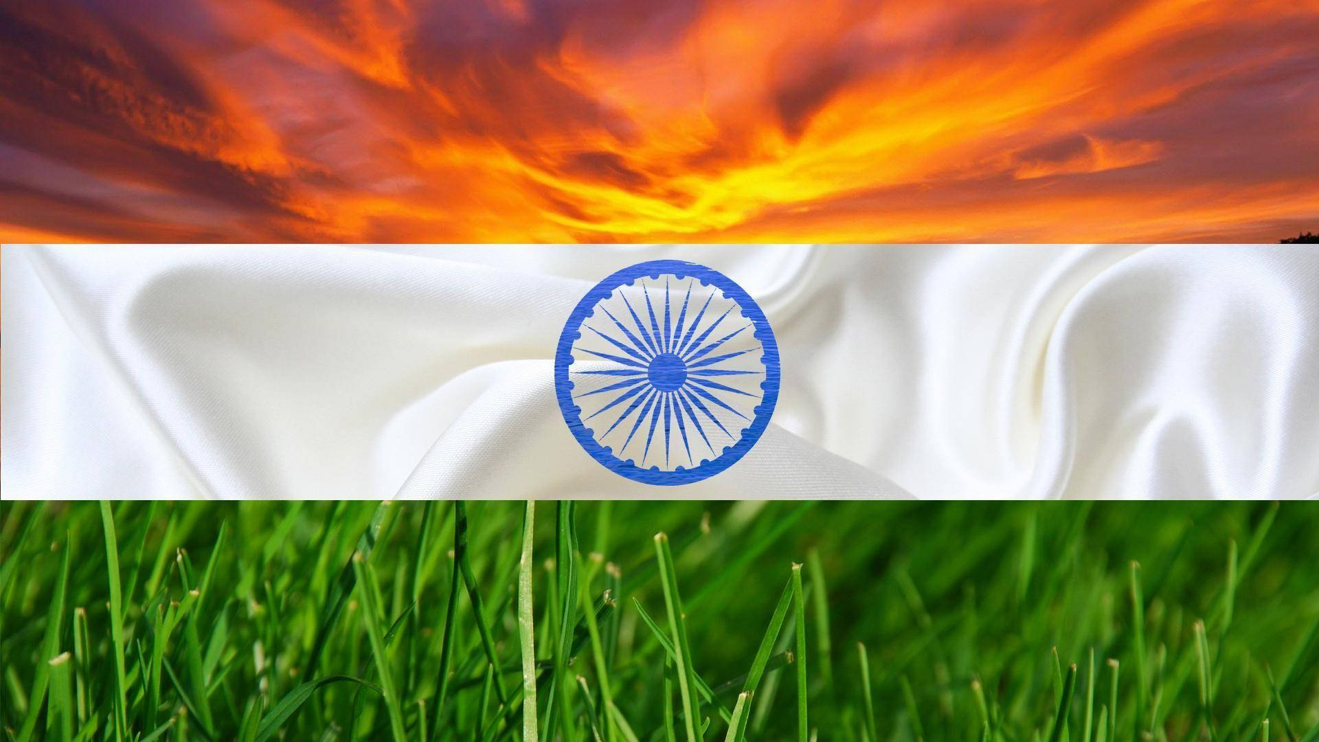 Nature Indian Flag HD Wallpaper