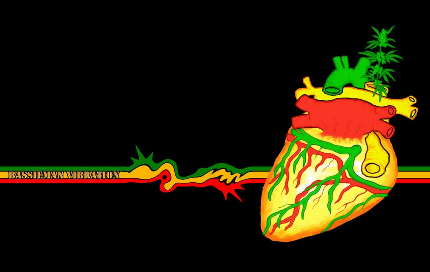 Rasta Reggae Wallpaper Sticker Decals