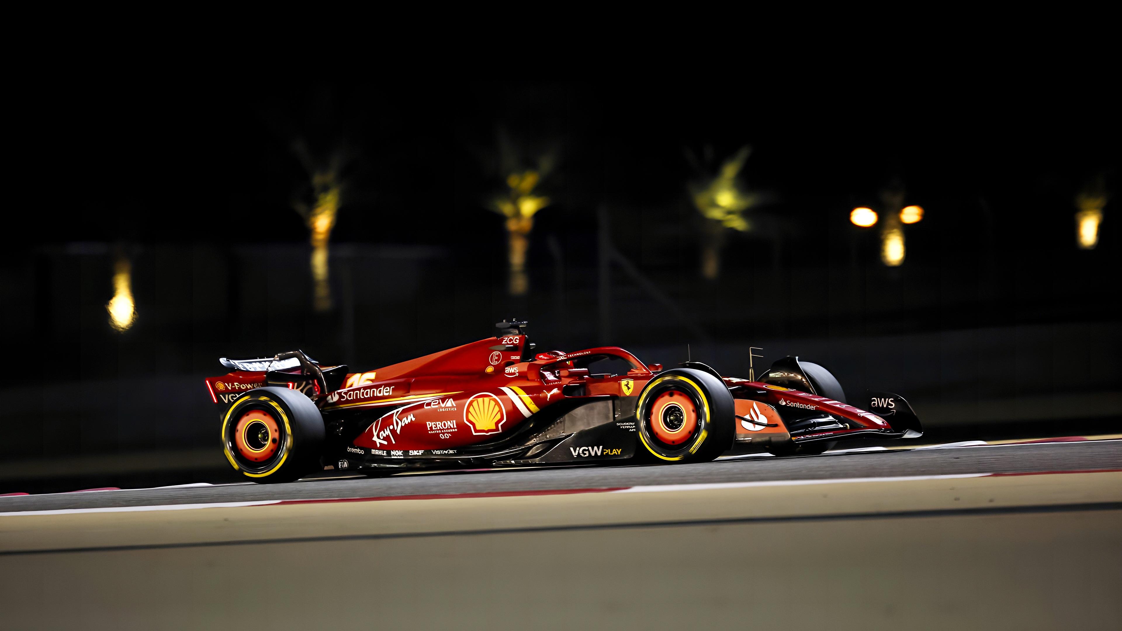 Ferrari Wallpaper Bahrain Testing