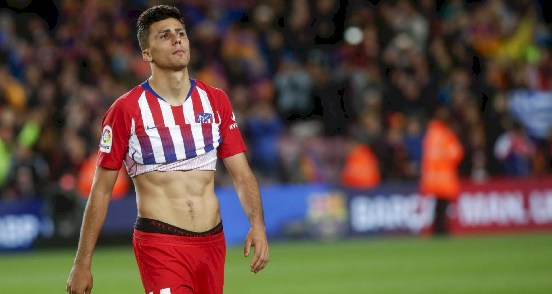 Cascante Shirt Up Walking Wallpaper