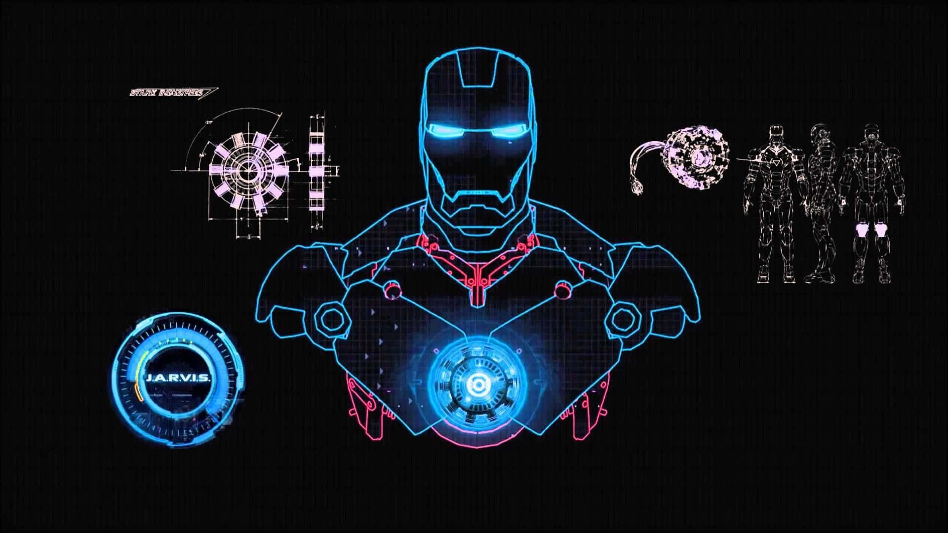 Iron Man Technology Wallpaper