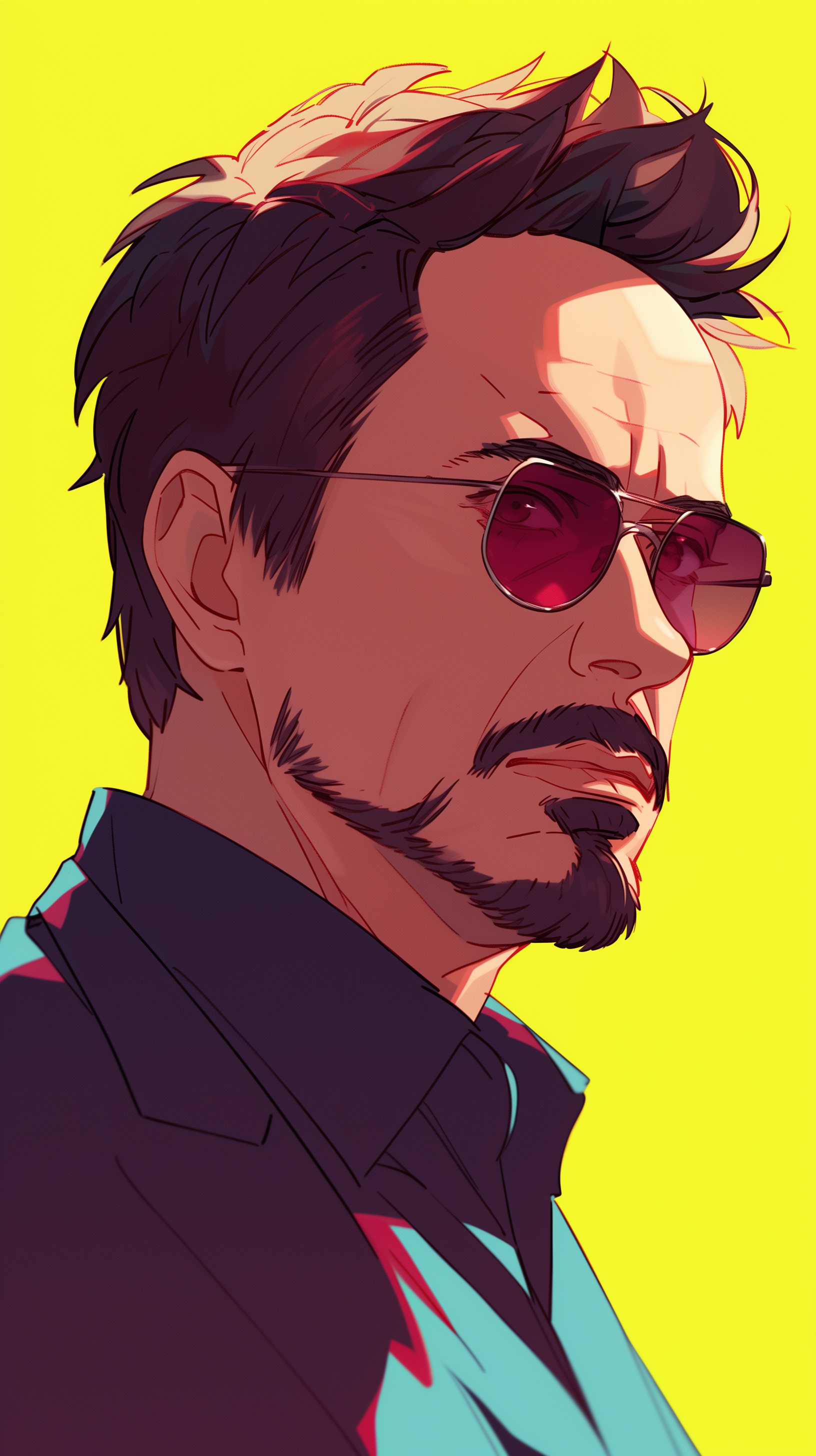 Tony Stark Phone Wallpaper