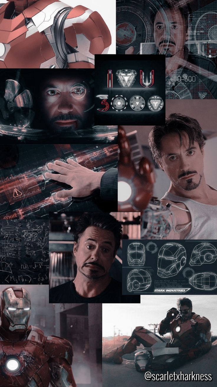 tony stark aesthetic wallpaper