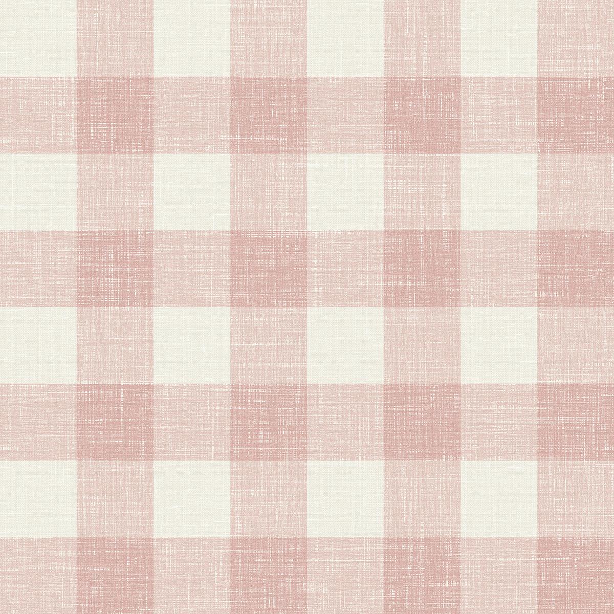 Seabrook Bebe Gingham Rustic Rouge