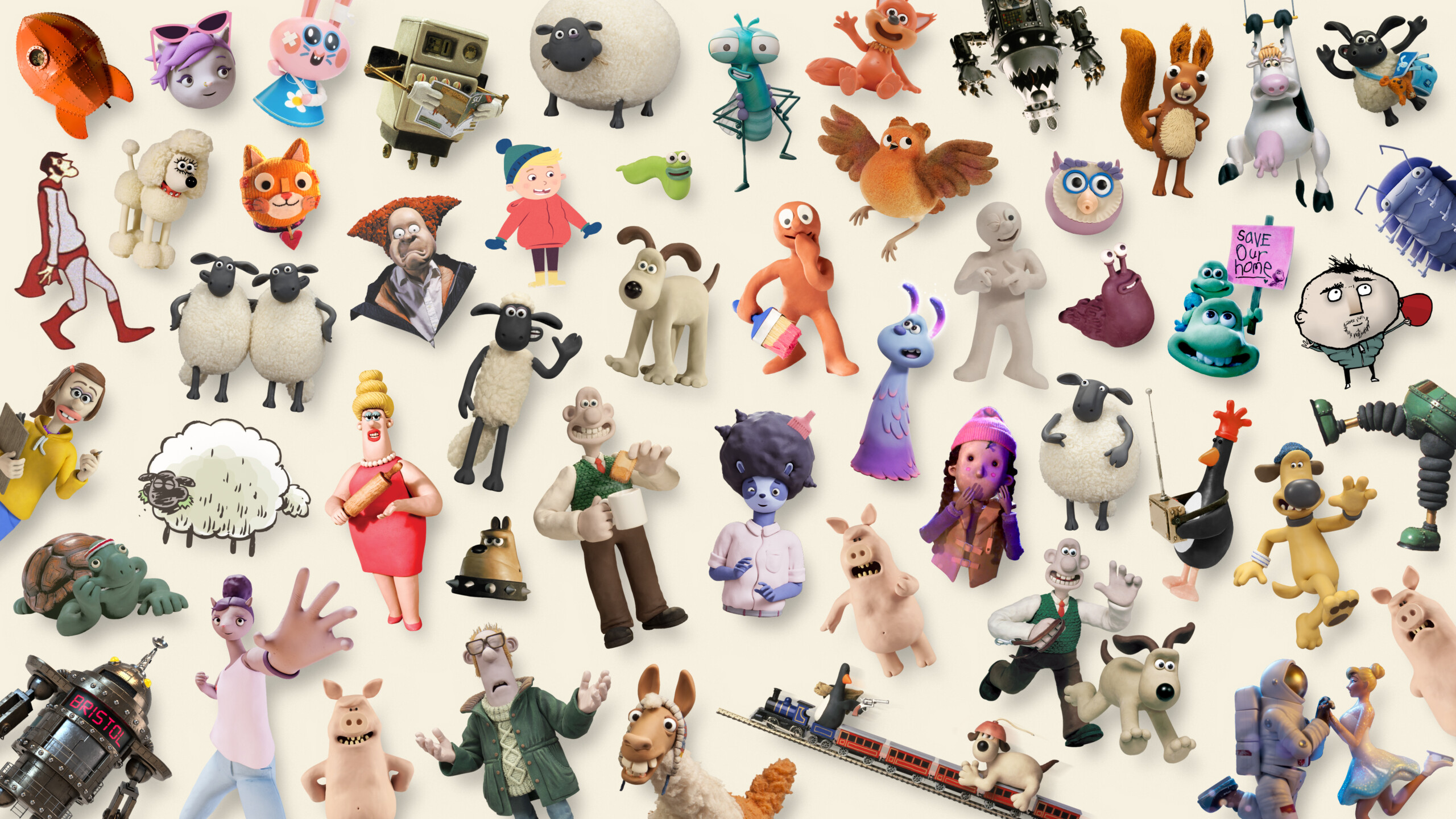 Aardman Animations. Characters, Brands