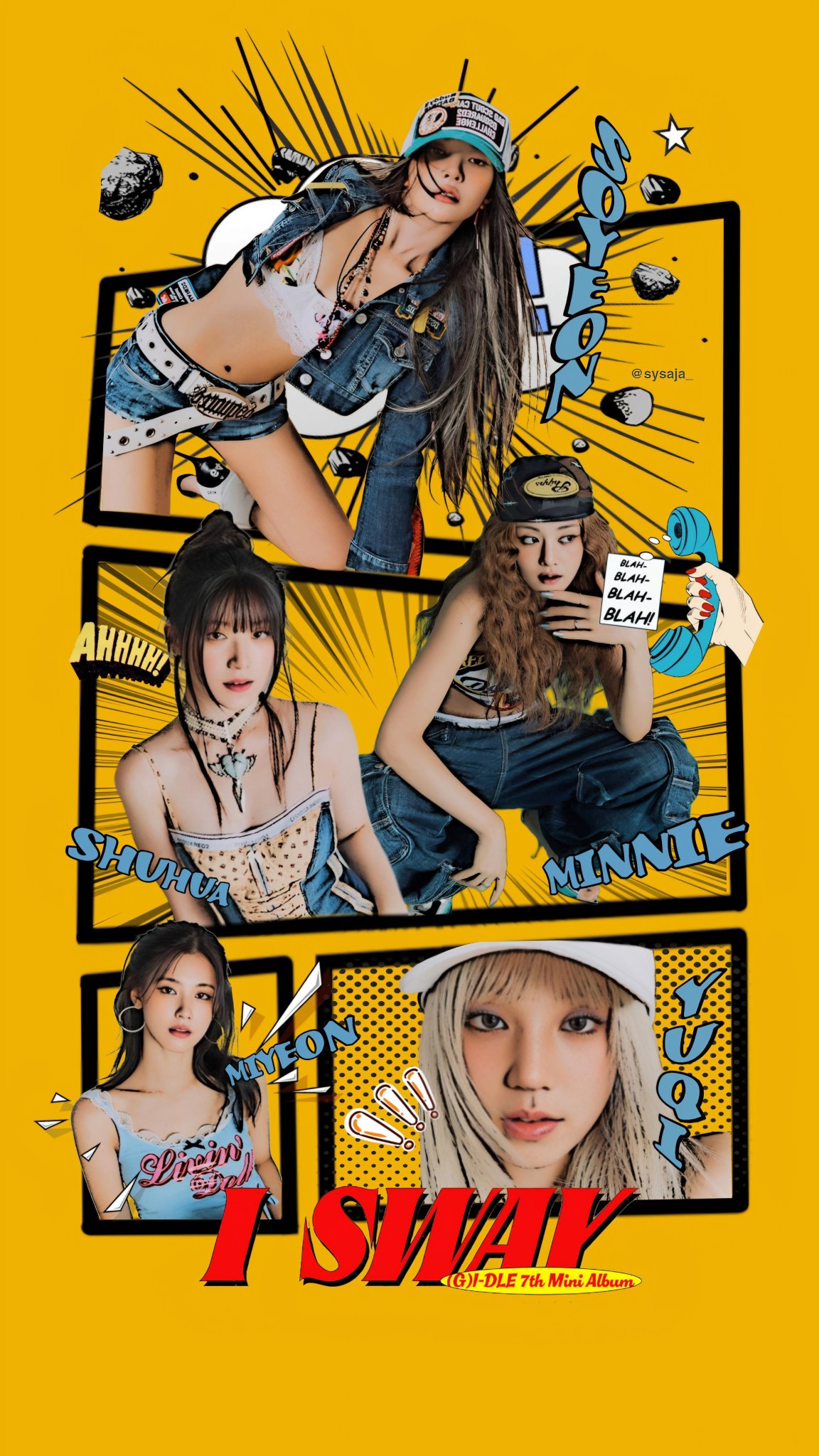 아이들 #GIDLE #I_SWAY #Klaxon