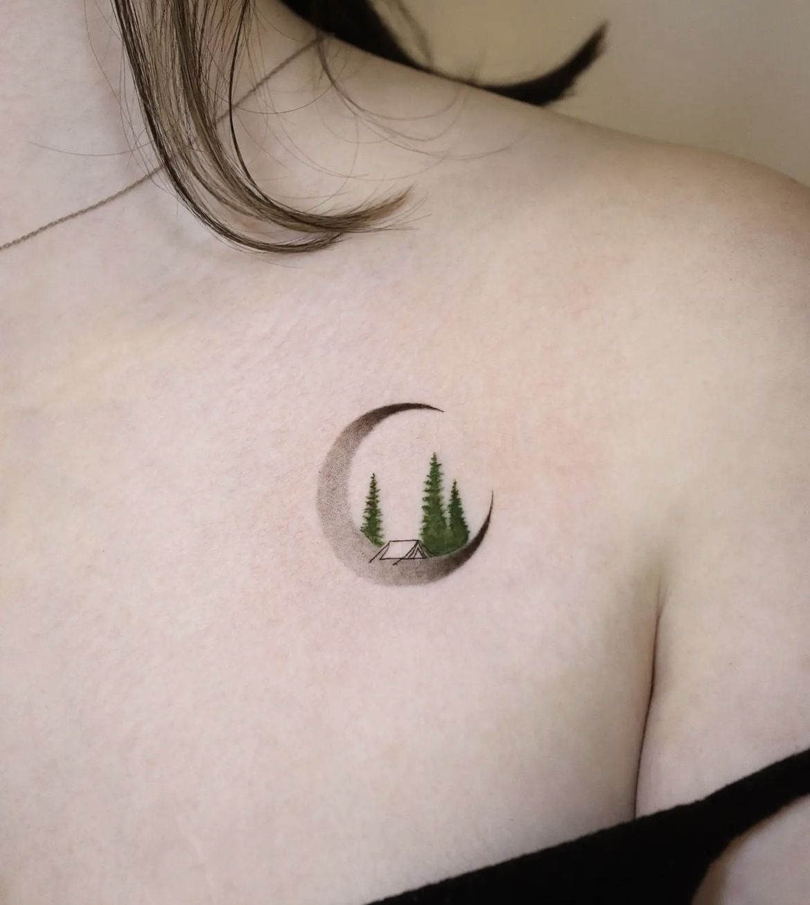 Crescent Moon Tattoo Ideas