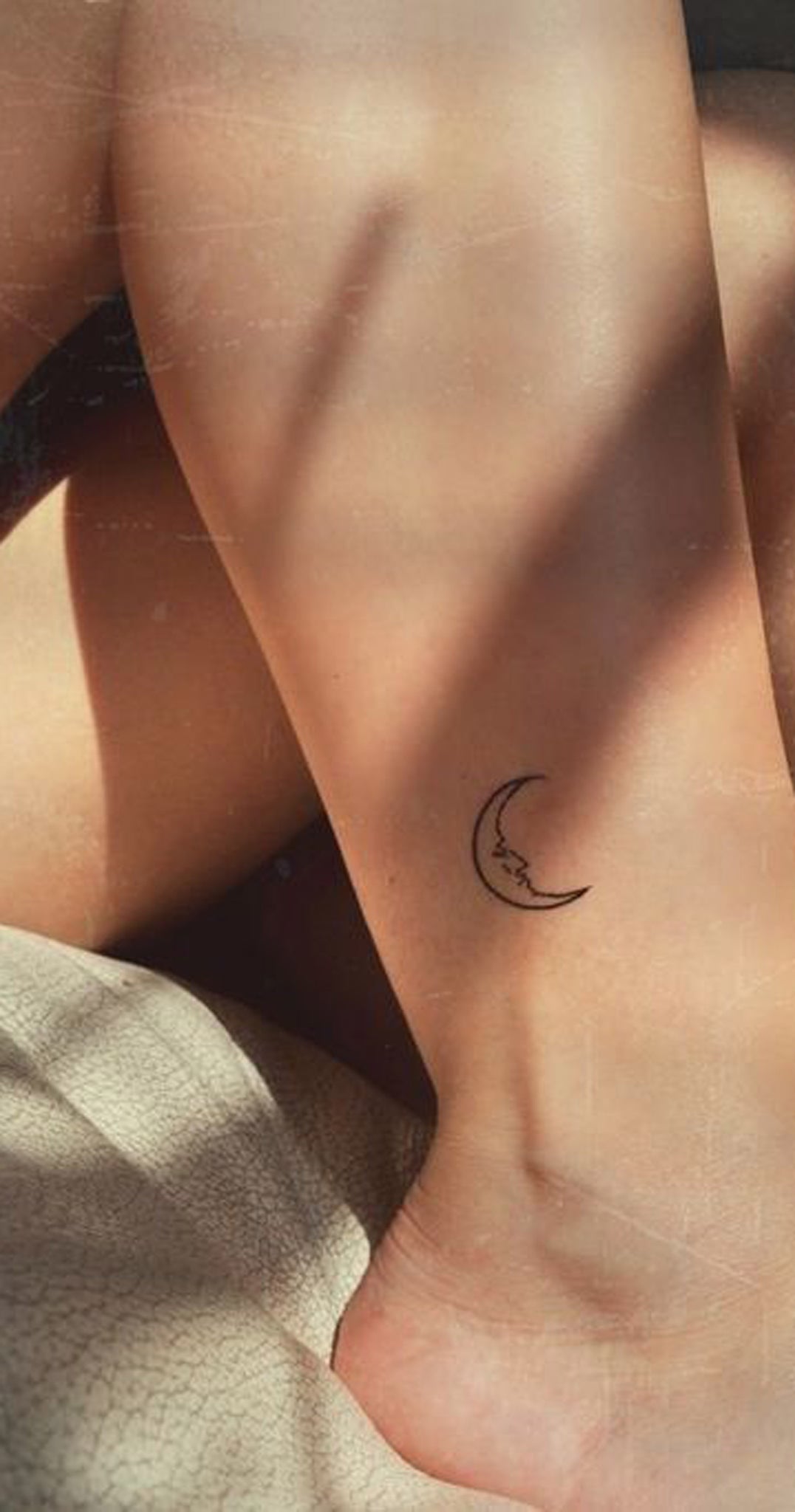 Crescent to Full Moon Tattoo Ideas