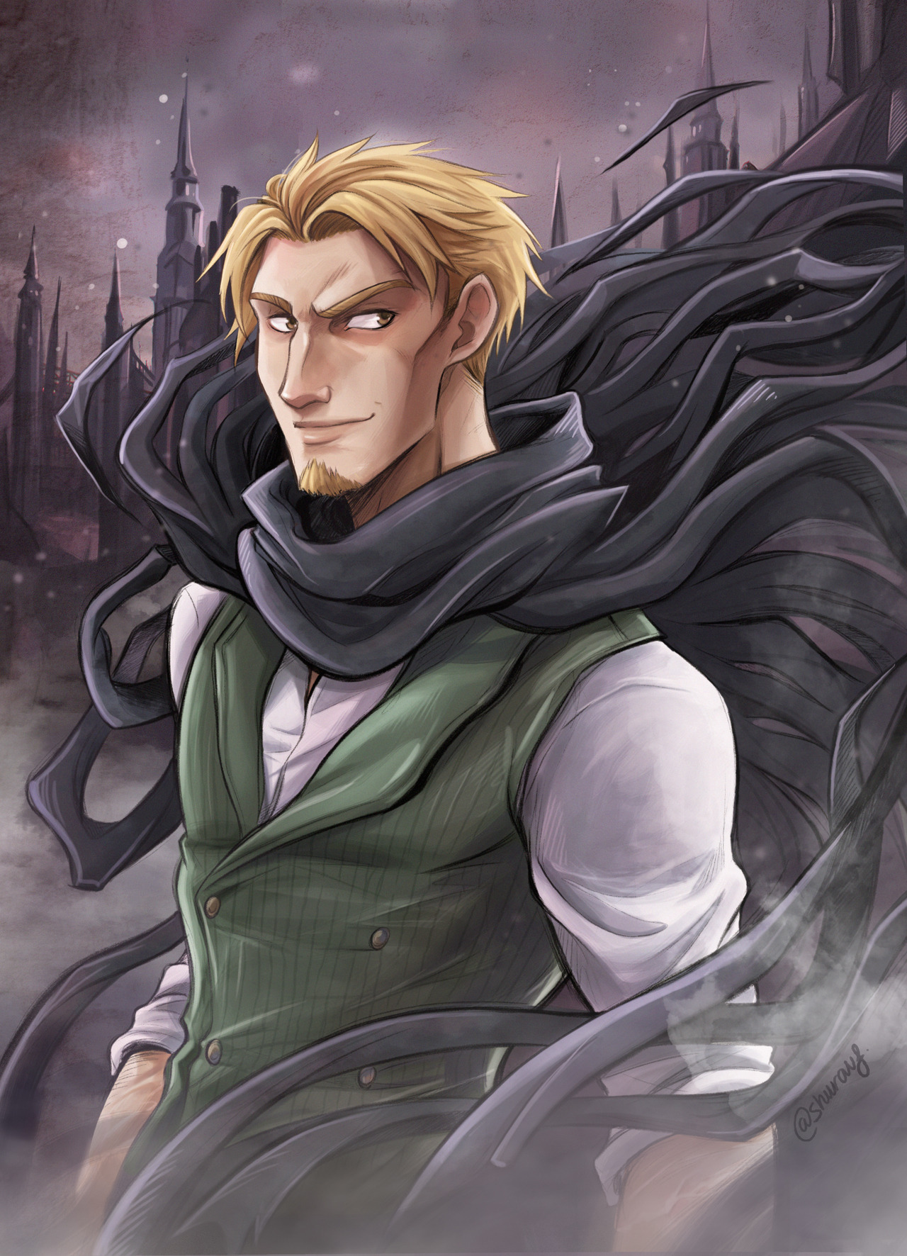 Kelsier from the Mistborn series This