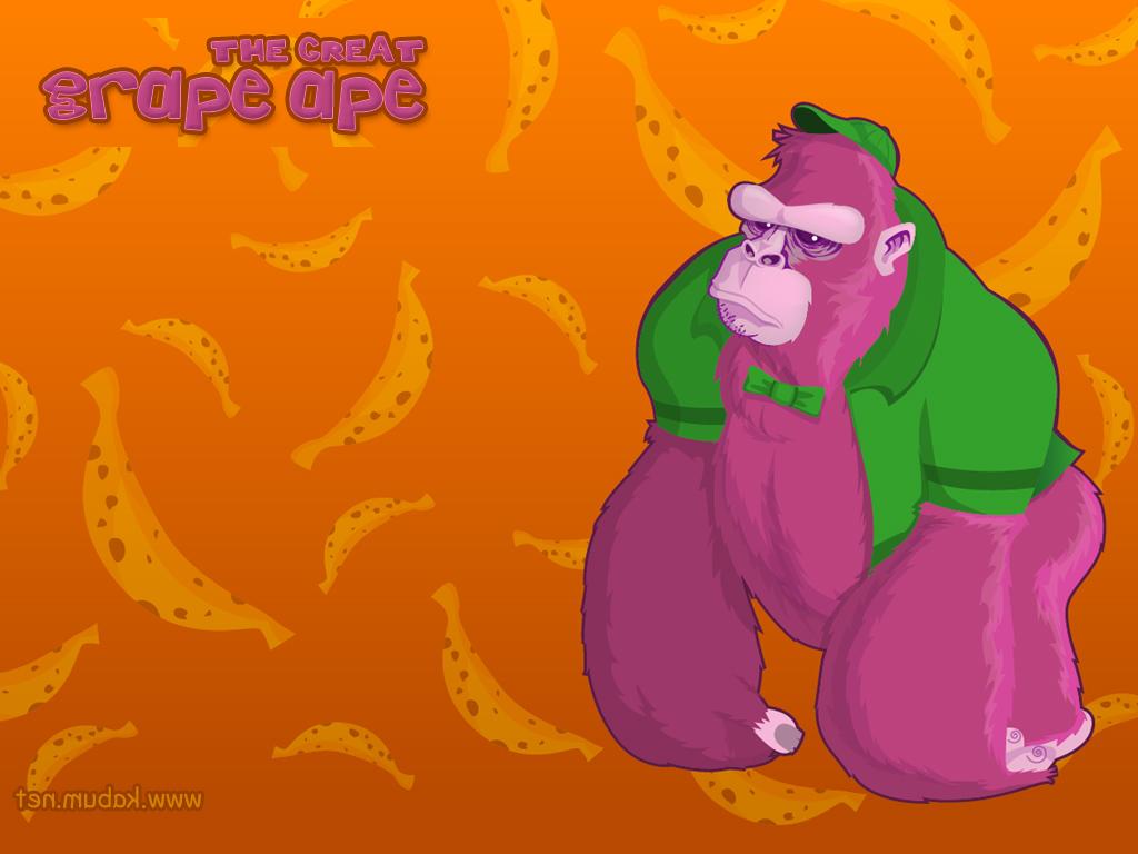 Hanna Barbera Wallpaper Series: Grape