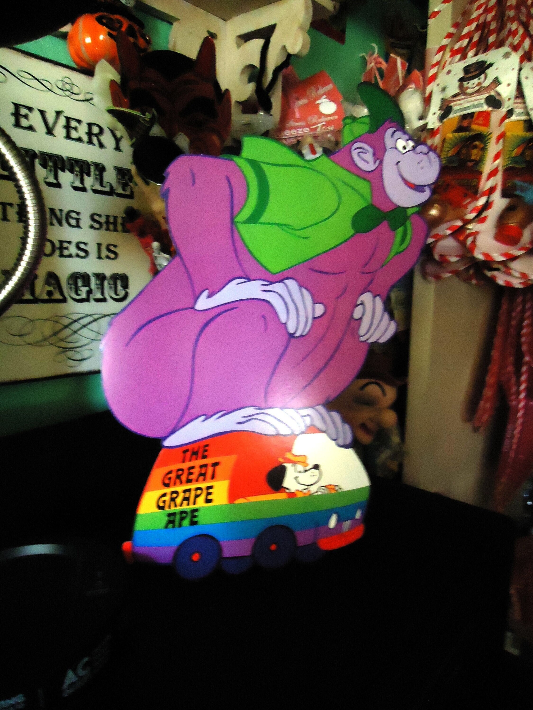 GREAT GRAPE APE, 1970s, Die Cut