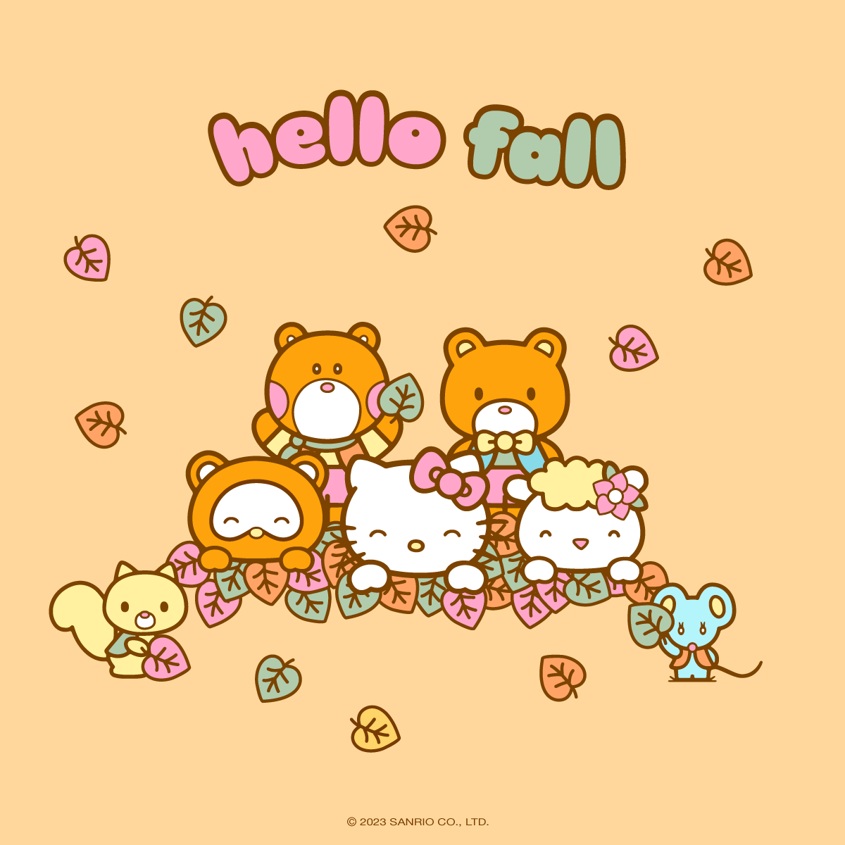 Fall Sanrio Wallpapers - Wallpaper Cave