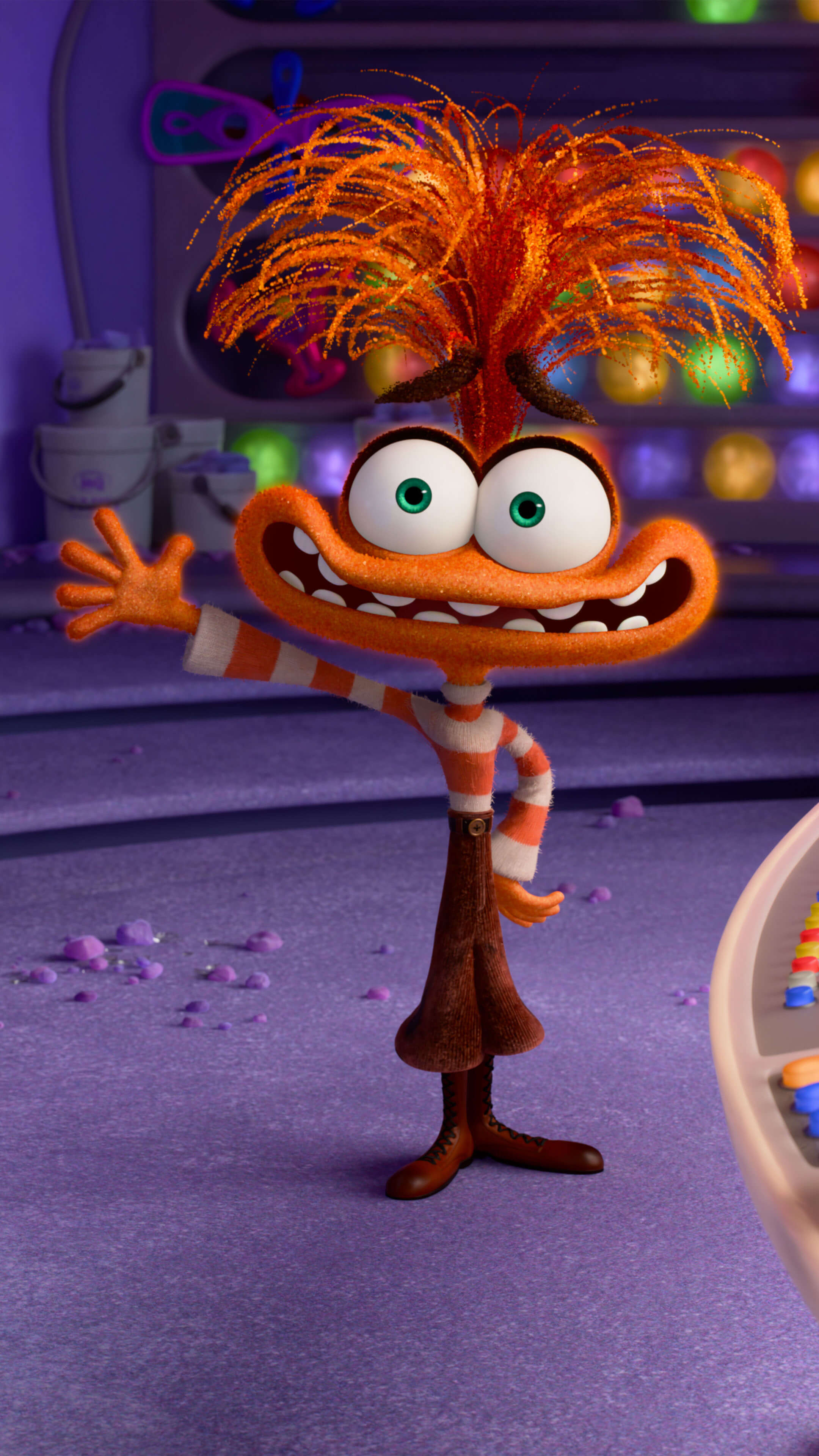 Anxiety Inside Out 2 4K Ultra HD Mobile