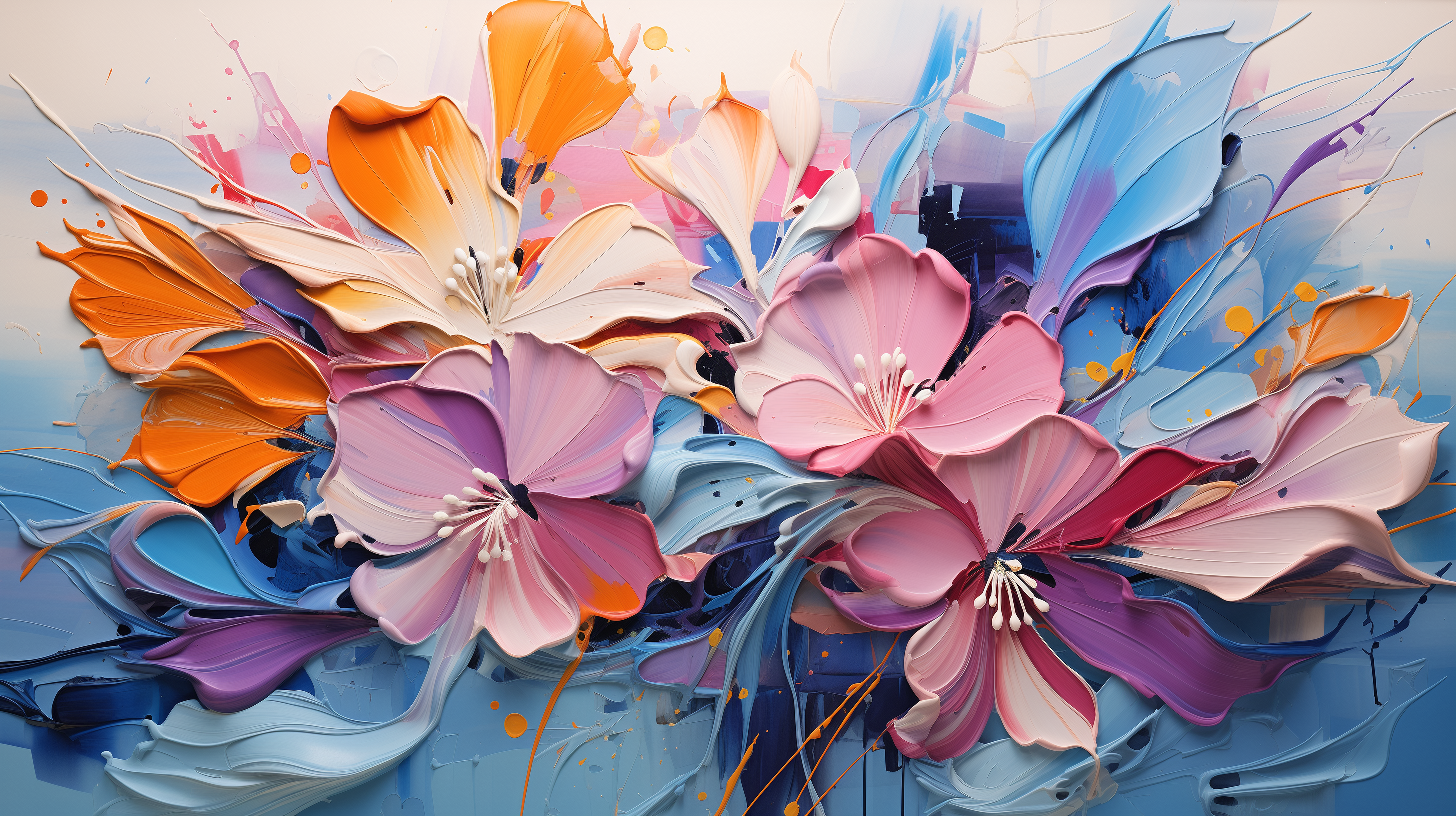 Download Artistic Flower Wallpaper