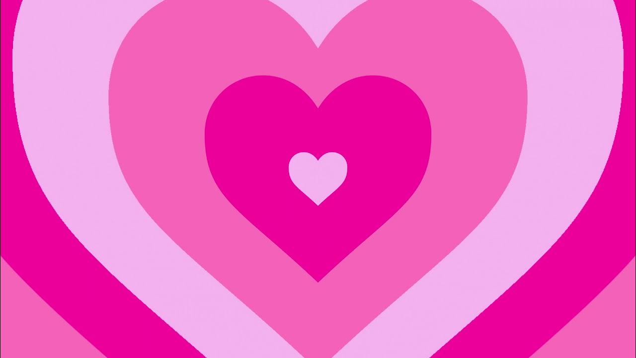Y2K PARTY Pink and Magenta Ending Heart