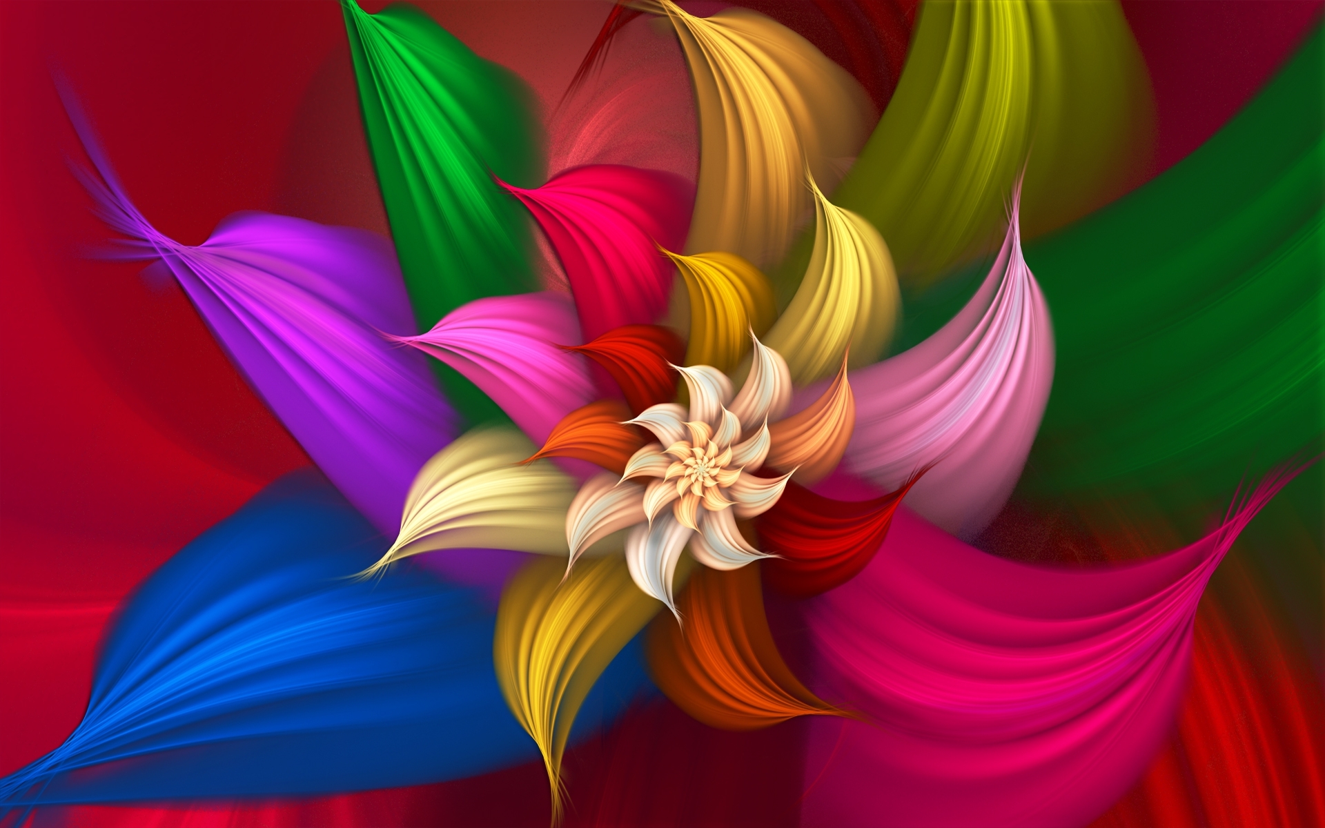 Satin Art Flower