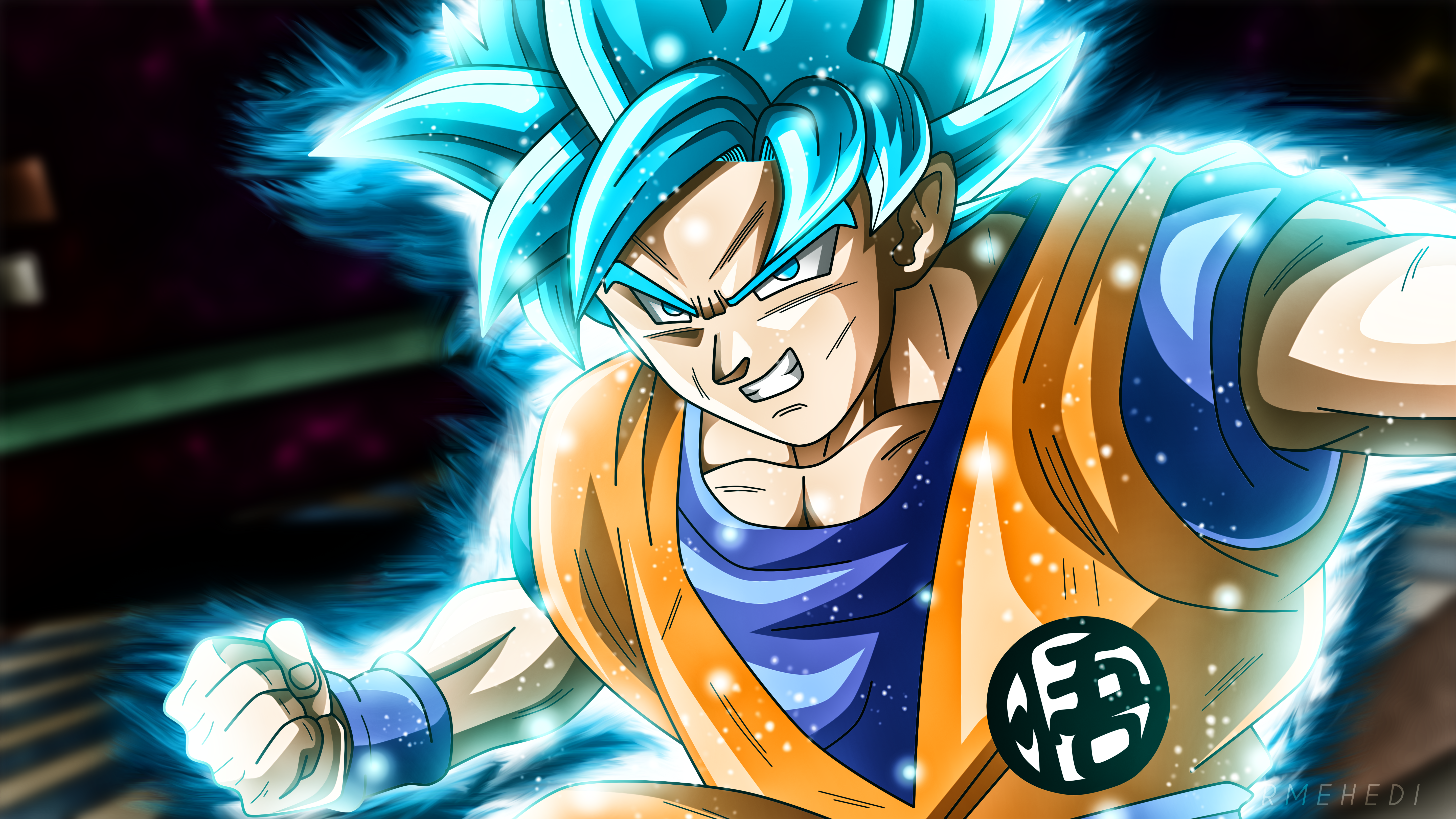 Goku Super Saiyan Blue Ultra HD