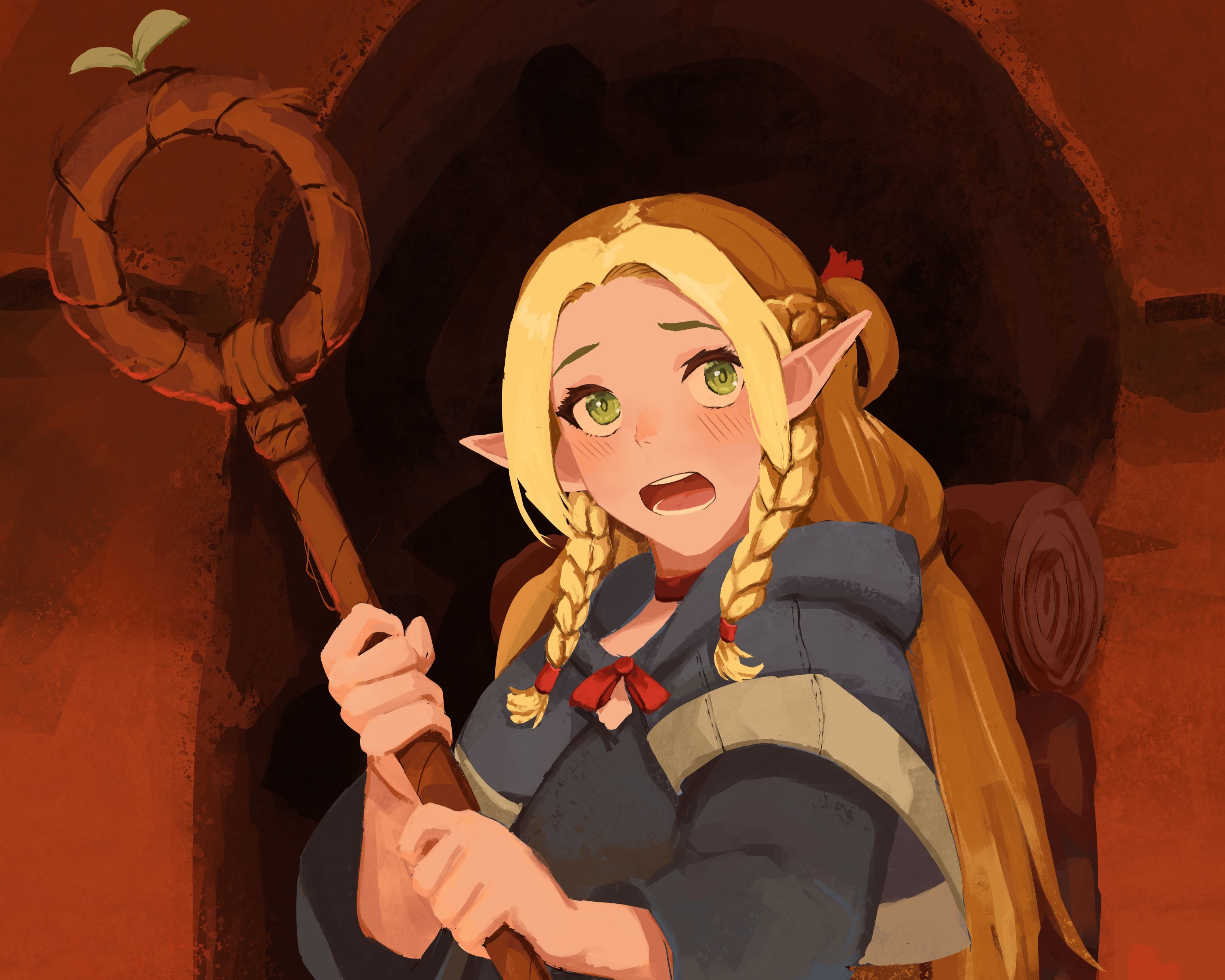 Dungeon Marcille Donato HD Wallpaper